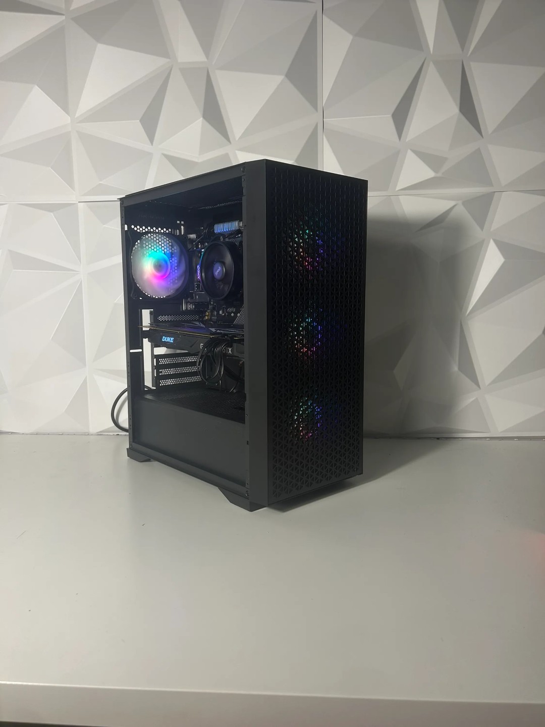 RTX 3070 - 🔥Volcano Peak V2🔥 Gaming PC Ryzen 5 2600 | RTX 3070 8GB ...
