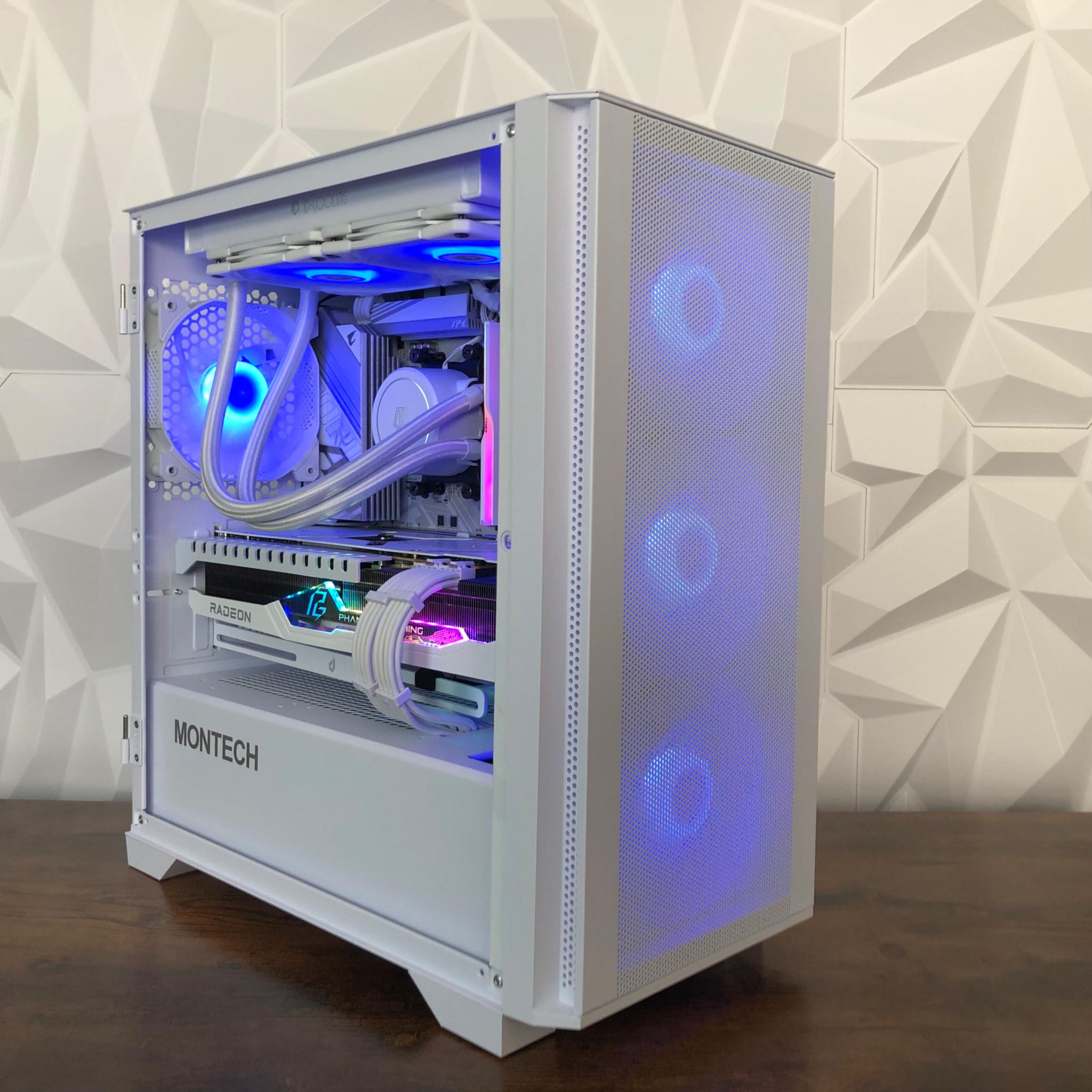 🧊PLANET HOTH🧊 AMD 7900 XT 20GB🧊AMD Ryzen 7 7700X🧊32GB DDR5 6000Mhz RAM❄️1TB SSD🧊Liquid Cooled!