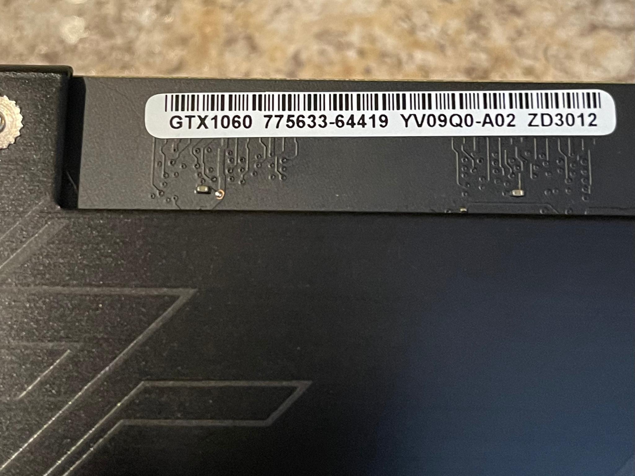 Asus ROG Strix 1060 6GB