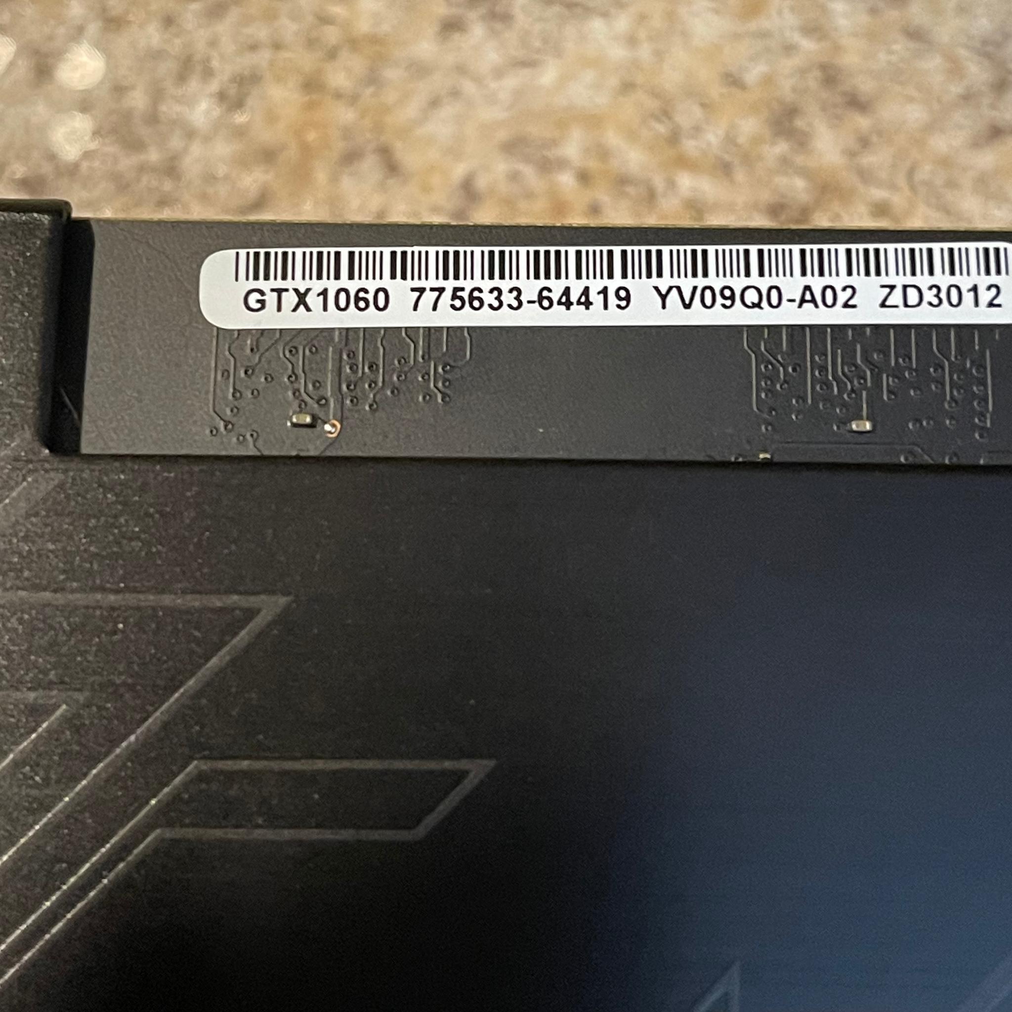 Asus ROG Strix 1060 6GB