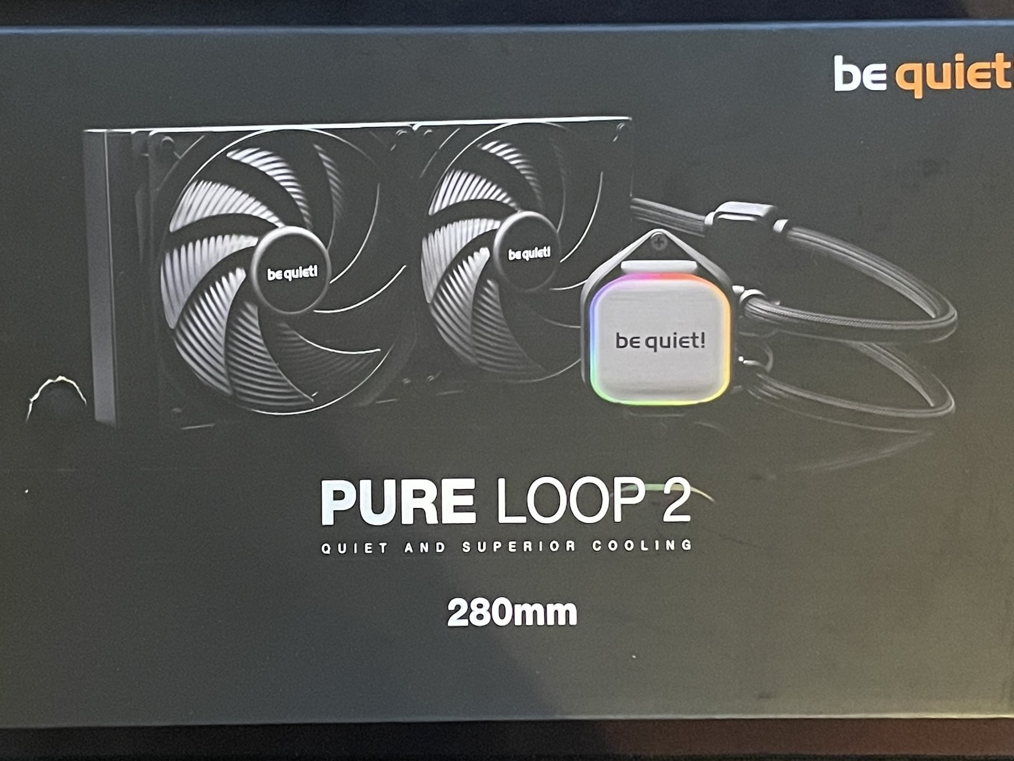 be quiet! Pure Loop 2 280mm AIO with 2x Pure Wings 3 Fans