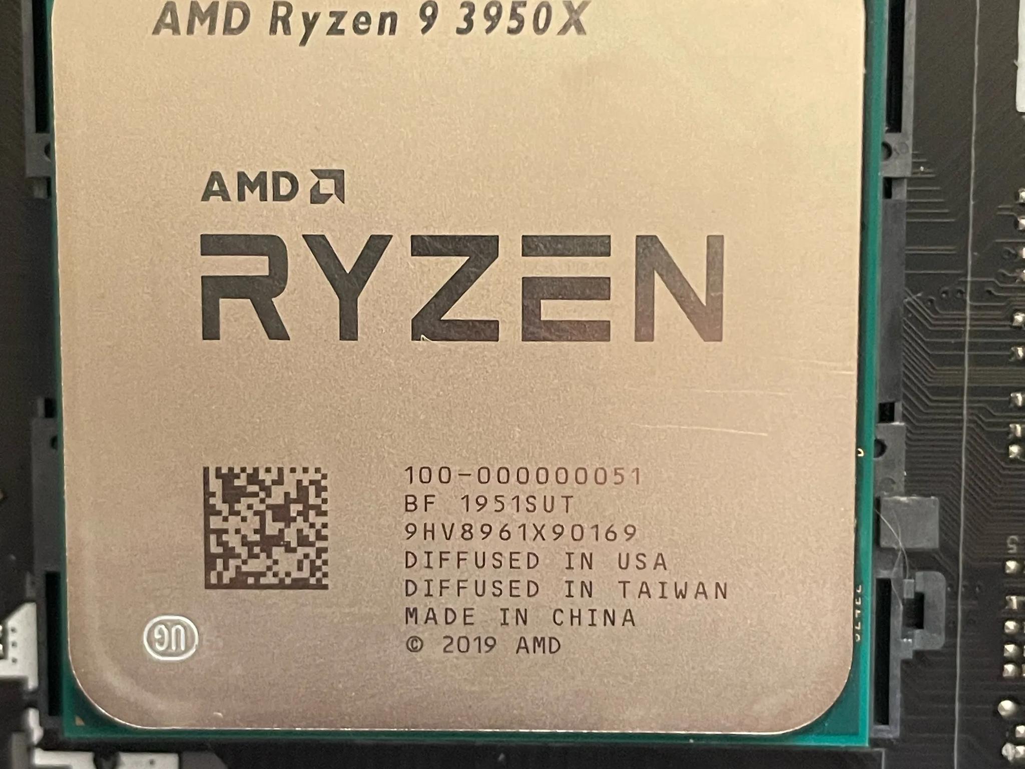 16C/32T R9 3950X