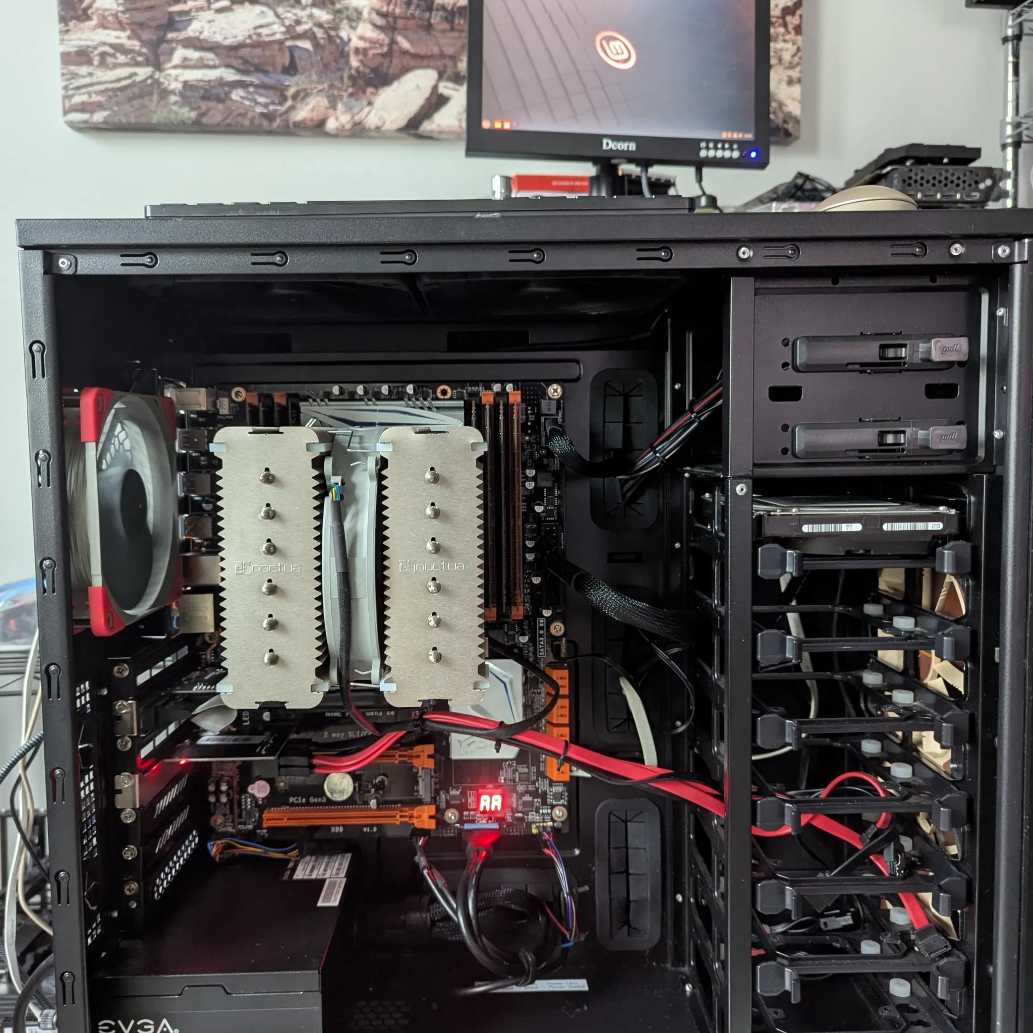 Desktop PC | Virtualization Server | 18 Core/36 Thread CPU | 96GB RAM |  3TB HDD +128 GB NVMe
