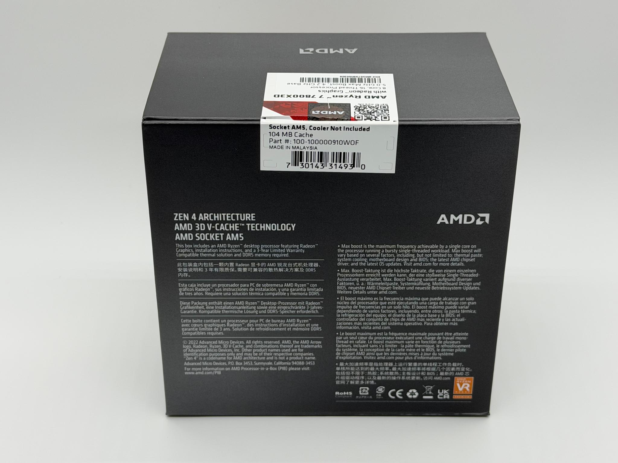 AMD Ryzen 7 7800X3D