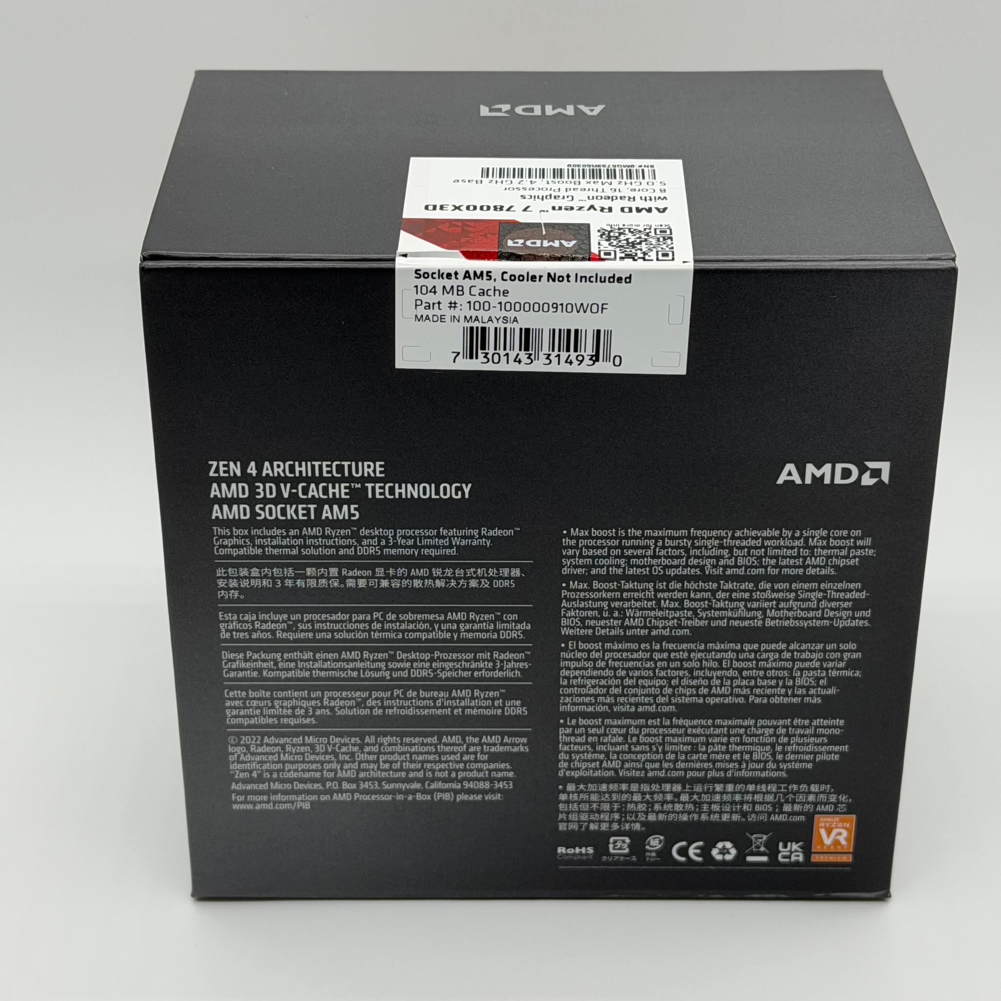 AMD Ryzen 7 7800X3D