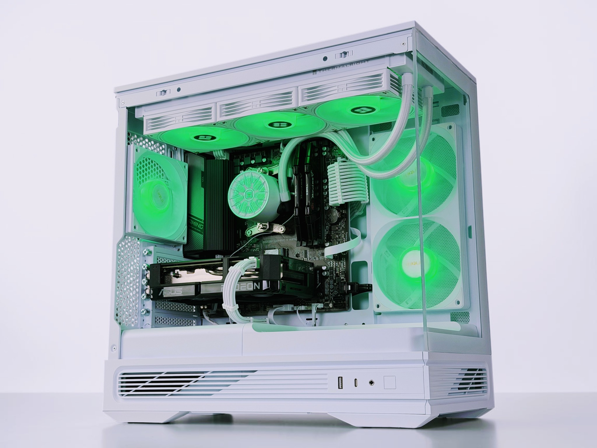 🌬️🌨️Gaming PC❄️ AMD RX 7900 GRE 16GB❄️ Intel 13500T 14 core❄️ 32GB DDR4❄️ 1TB NVME