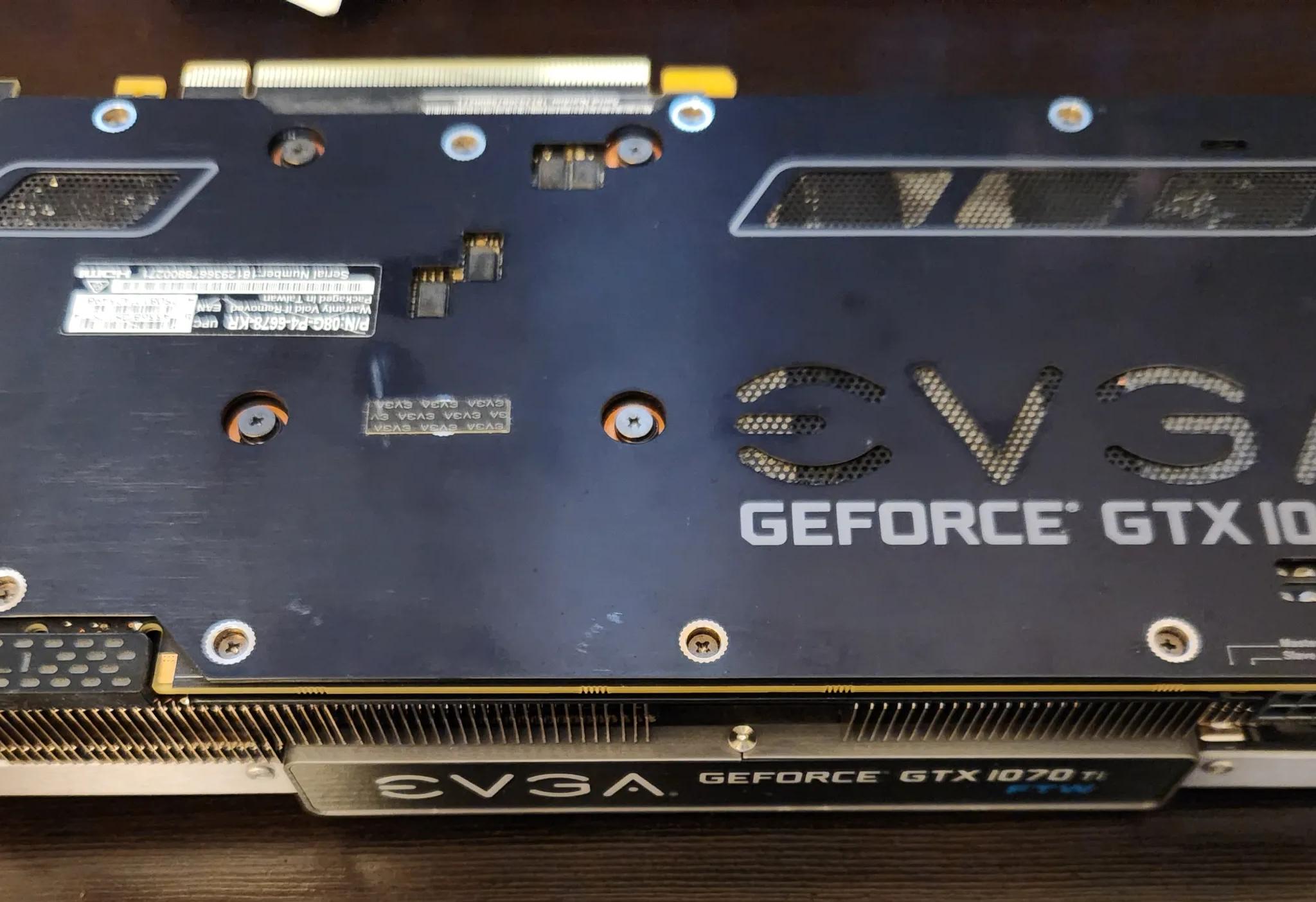 EVGA Geforce GTX 1070 Ti