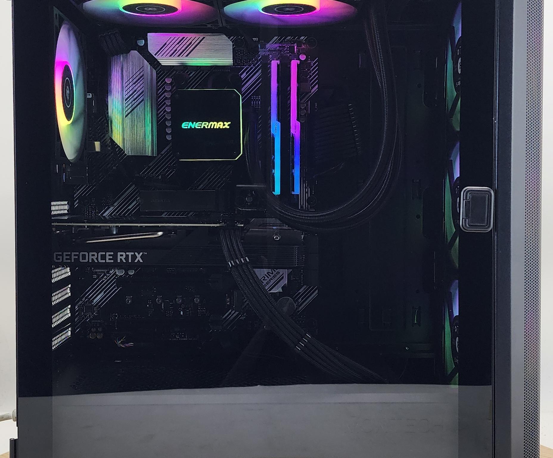 Gaming PC Ryzen 7 5700X 16GB RAM 1TB SSD RTX 3070 8GB Windows 11 Computer