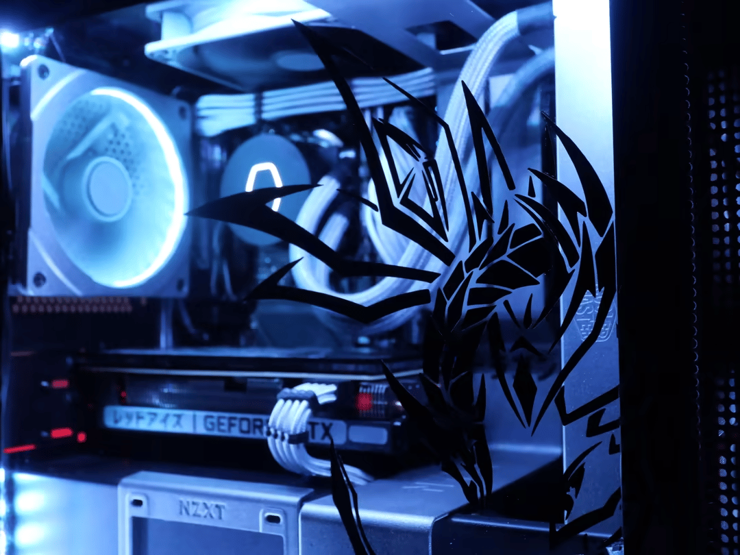"BLK MTL DRGN" | Ryzen 5 3600, RTX 3060, 1tb nvme ITX build