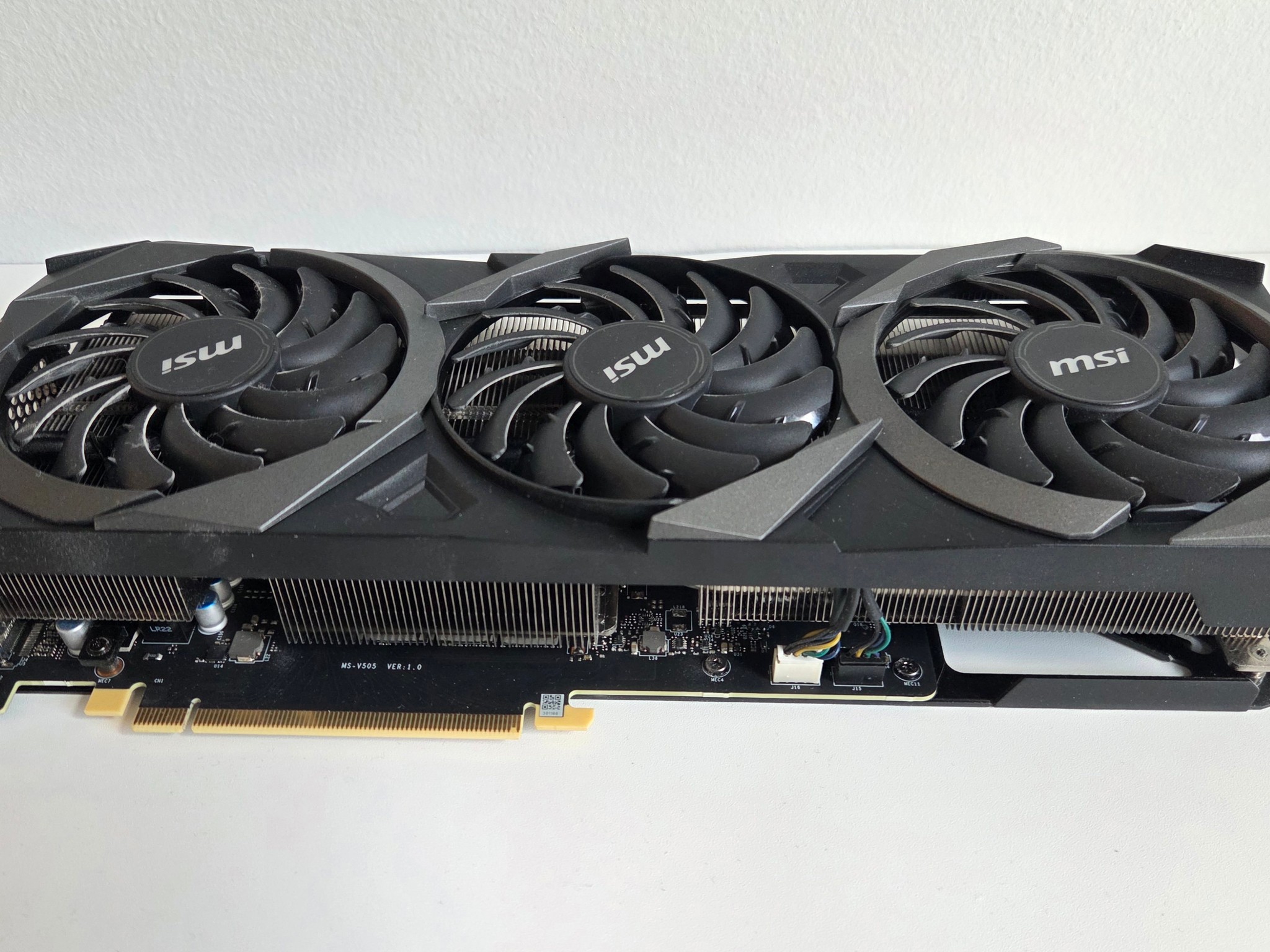MSI GeForce RTX 3070 Ti VENTUS 3x 8G OC - 8GB GDDR6X, 1800 MHz