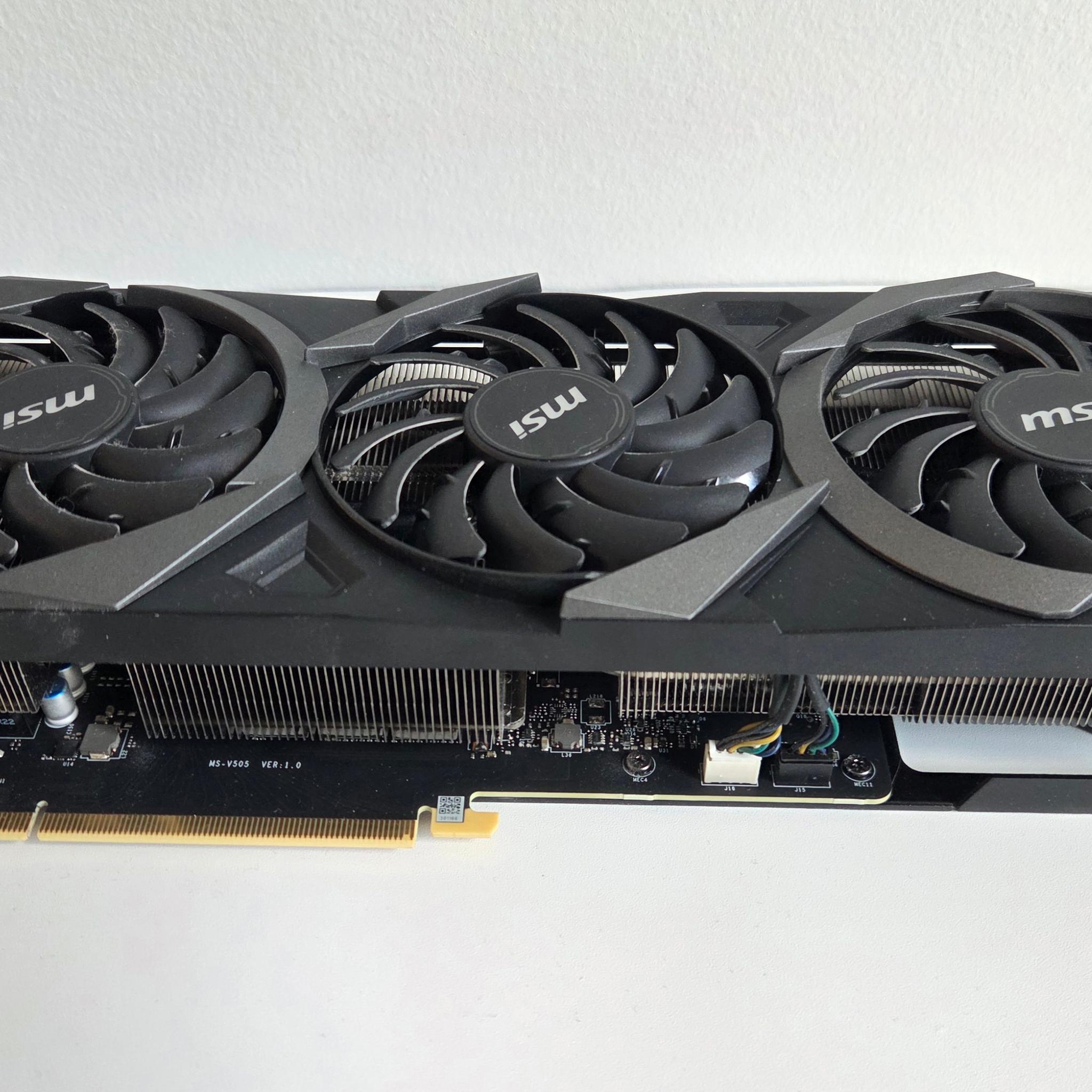 MSI GeForce RTX 3070 Ti VENTUS 3x 8G OC - 8GB GDDR6X, 1800 MHz