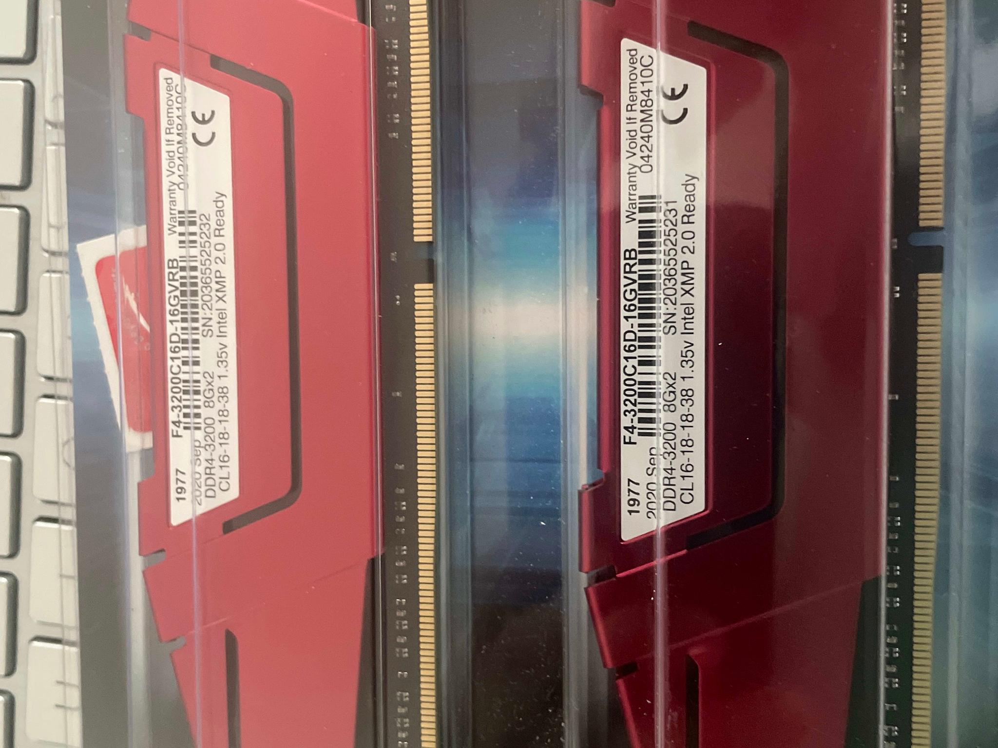 Brand New Rip jaws 16gb 3200 Ram