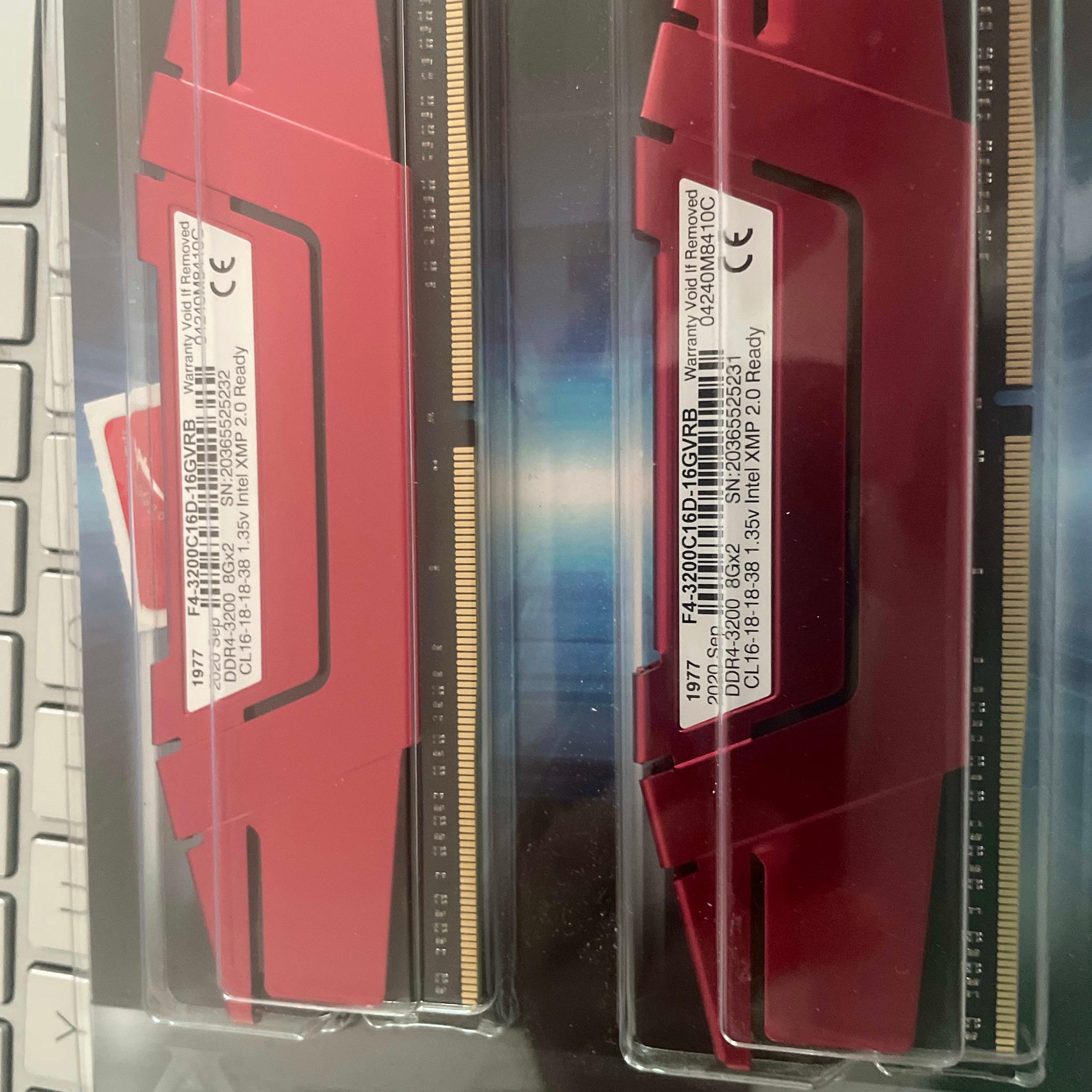 Brand New Rip jaws 16gb 3200 Ram