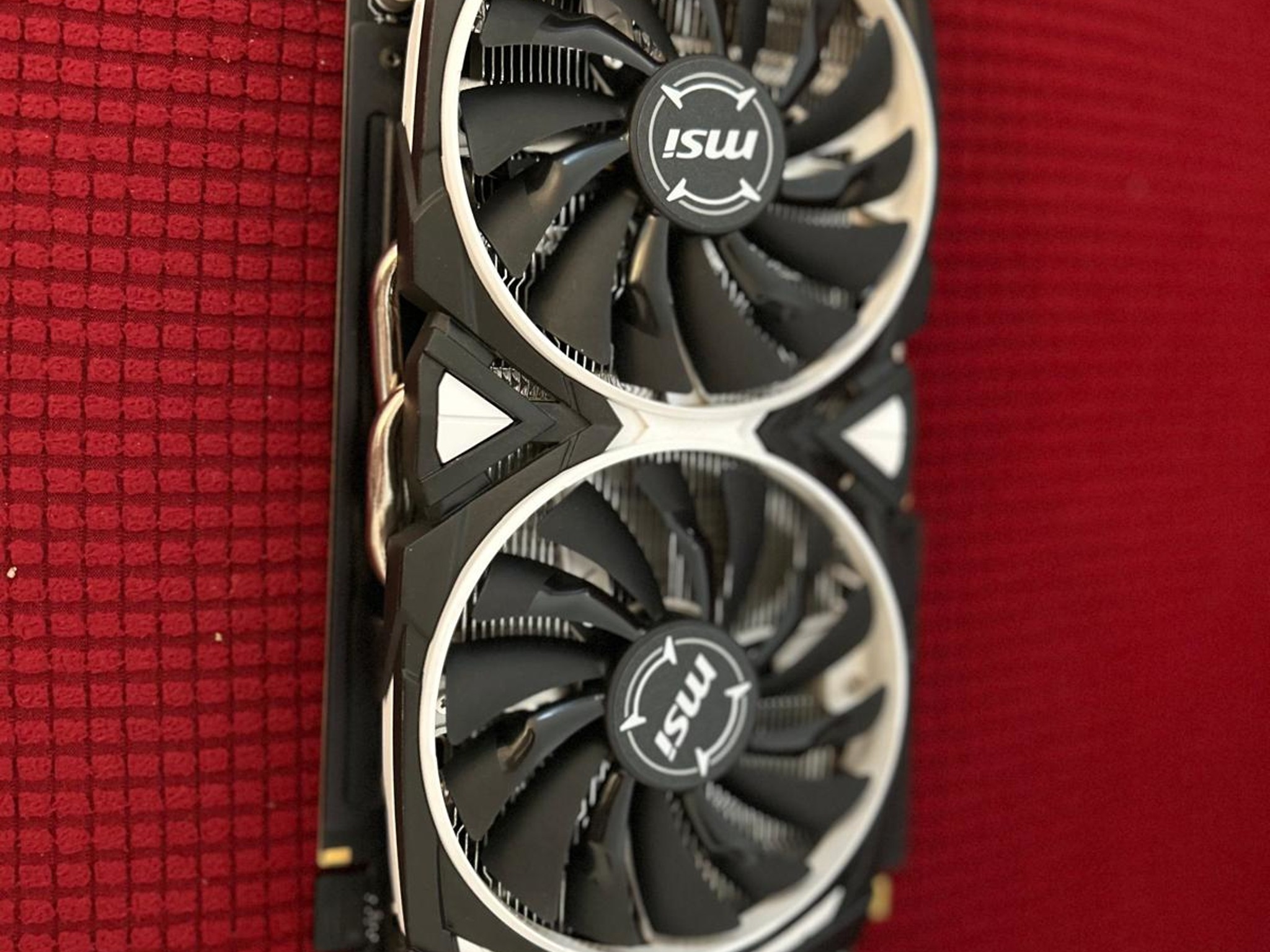 MSI GTX 1080 ARMOR 8G GeForce GDDR5X PCI Express 3.0 x16 HDCP Ready SLI Support ATX Video Card