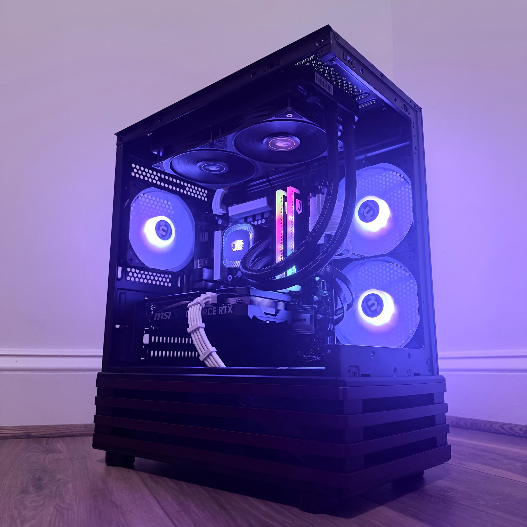 ⚫️"Carbon Pulse "⚫️| 1440p Gaming | Intel i7 13700F | RTX 4060 Ti 16GB | 32B DDR5 Ram | 2TB Storage