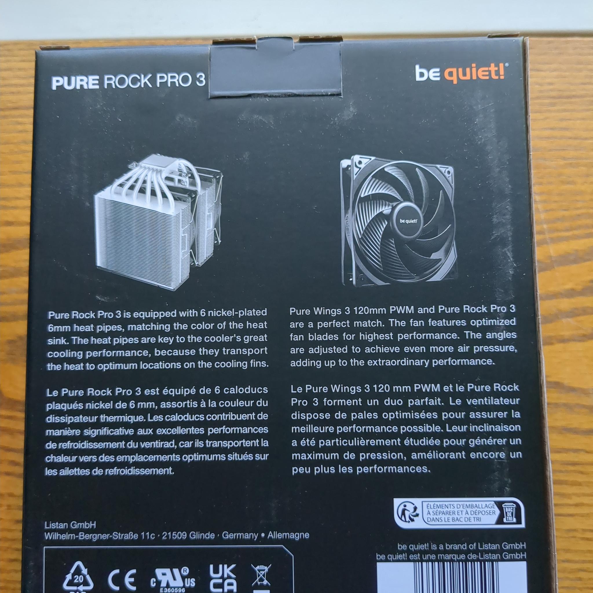 be quiet! PURE ROCK PRO 3