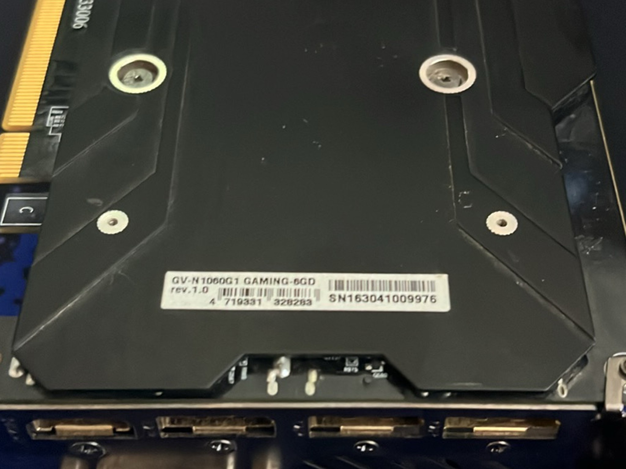 Gigabyte GTX 1060 6GB