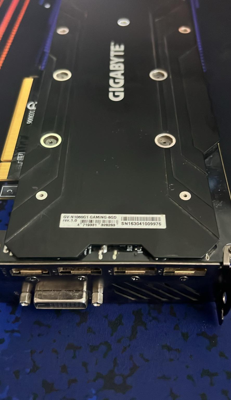 Gigabyte GTX 1060 6GB