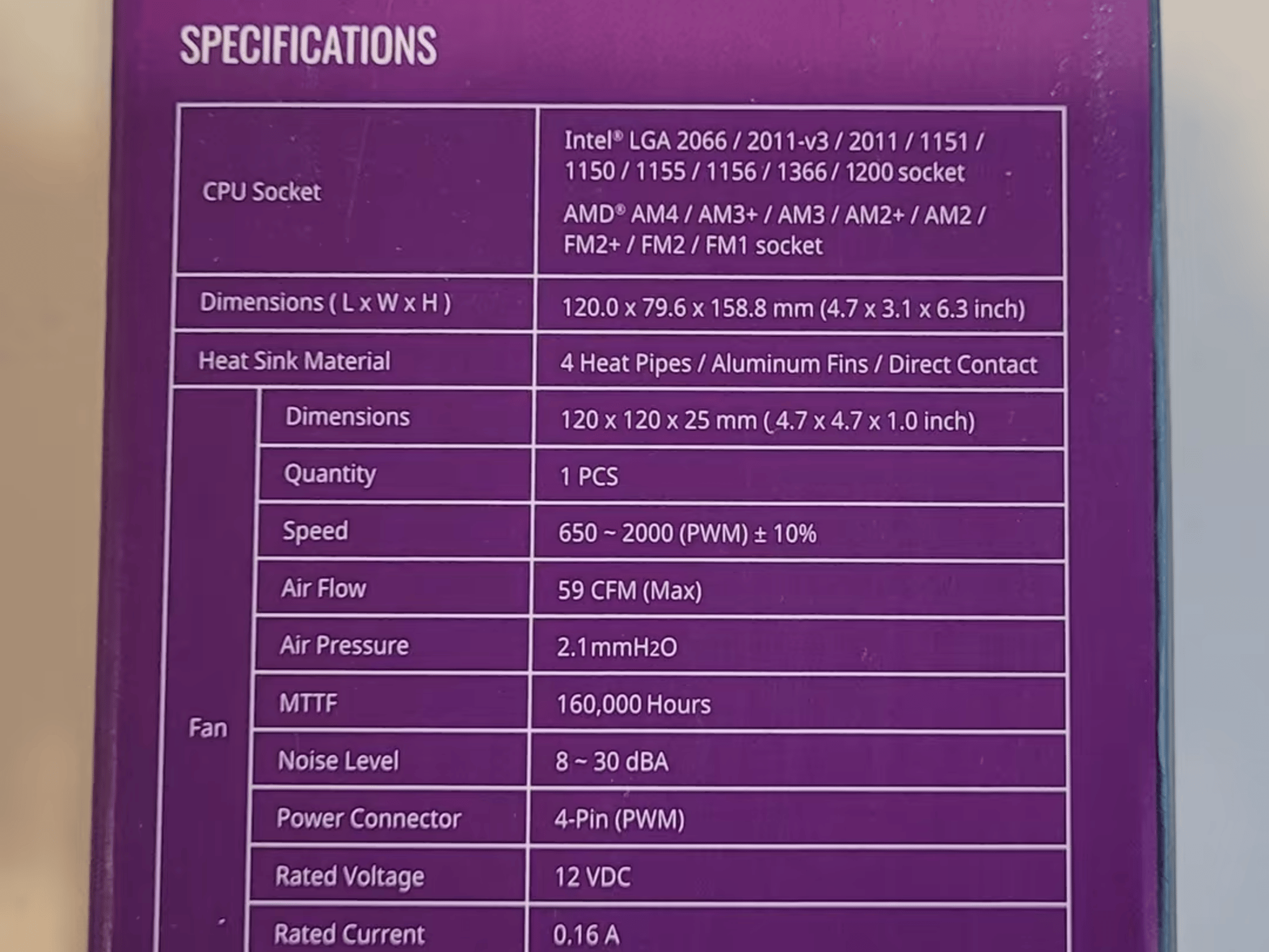 New Sealed - Cooler Master Hyper 212 Black Edition RGB CPU Air Cooler