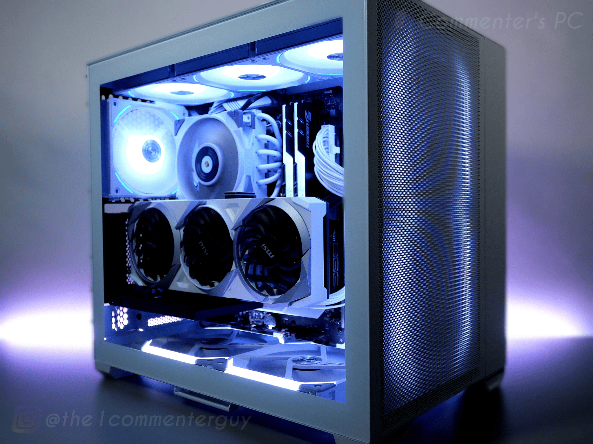 Oreo Blizzard | Ryzen 7 5800x, RTX 3060 ti, 32gb ram, 1tb nvme