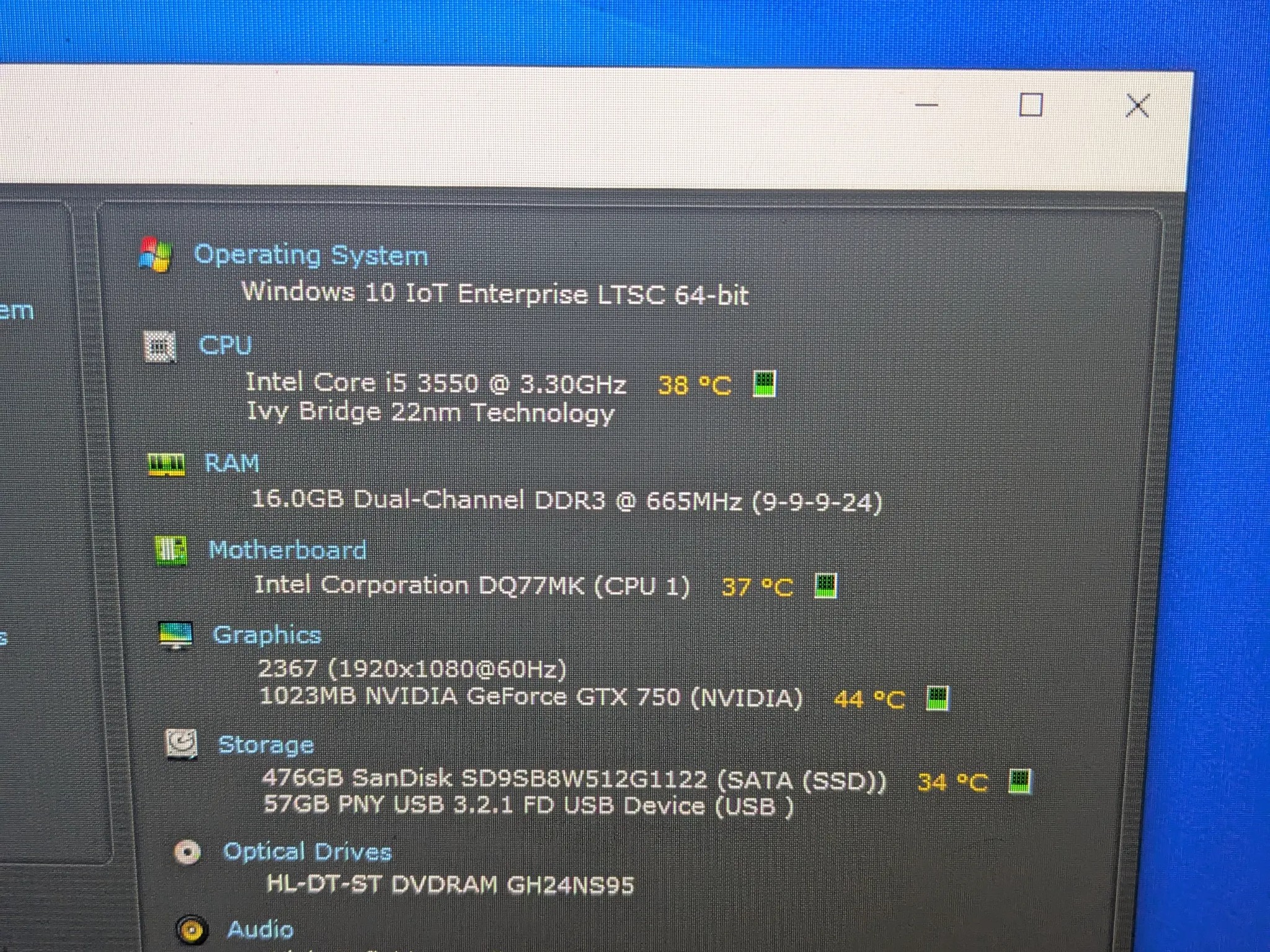 Minecraft/Roblox/Office Custom Tower | i5-3550, 16GB RAM, 480GB SSD, GTX 750, Win10, WiFi