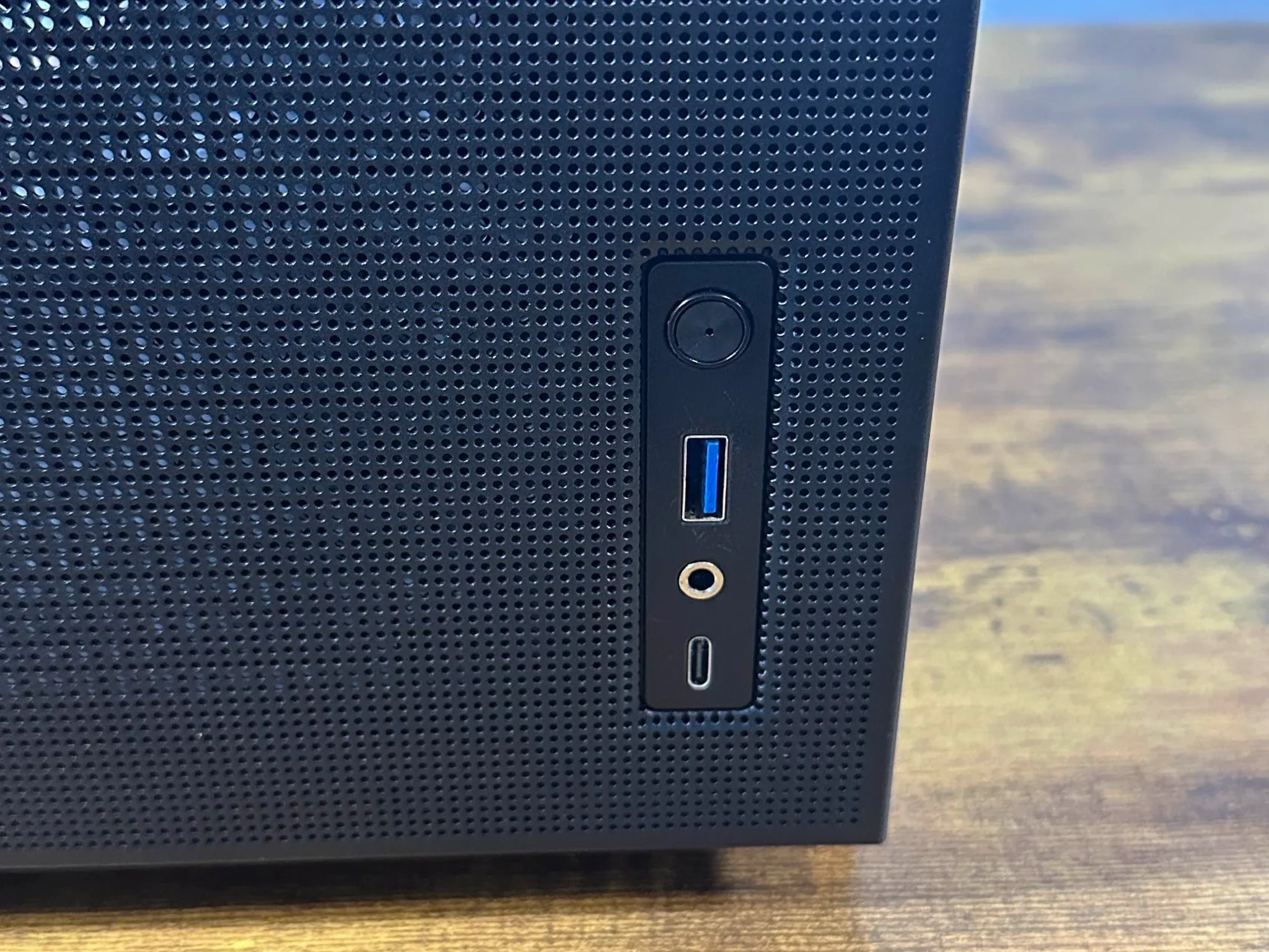 JONSBO D31 MESH SC BLACK Micro ATX Computer Case with LCD Display & 1x 120mm Fan