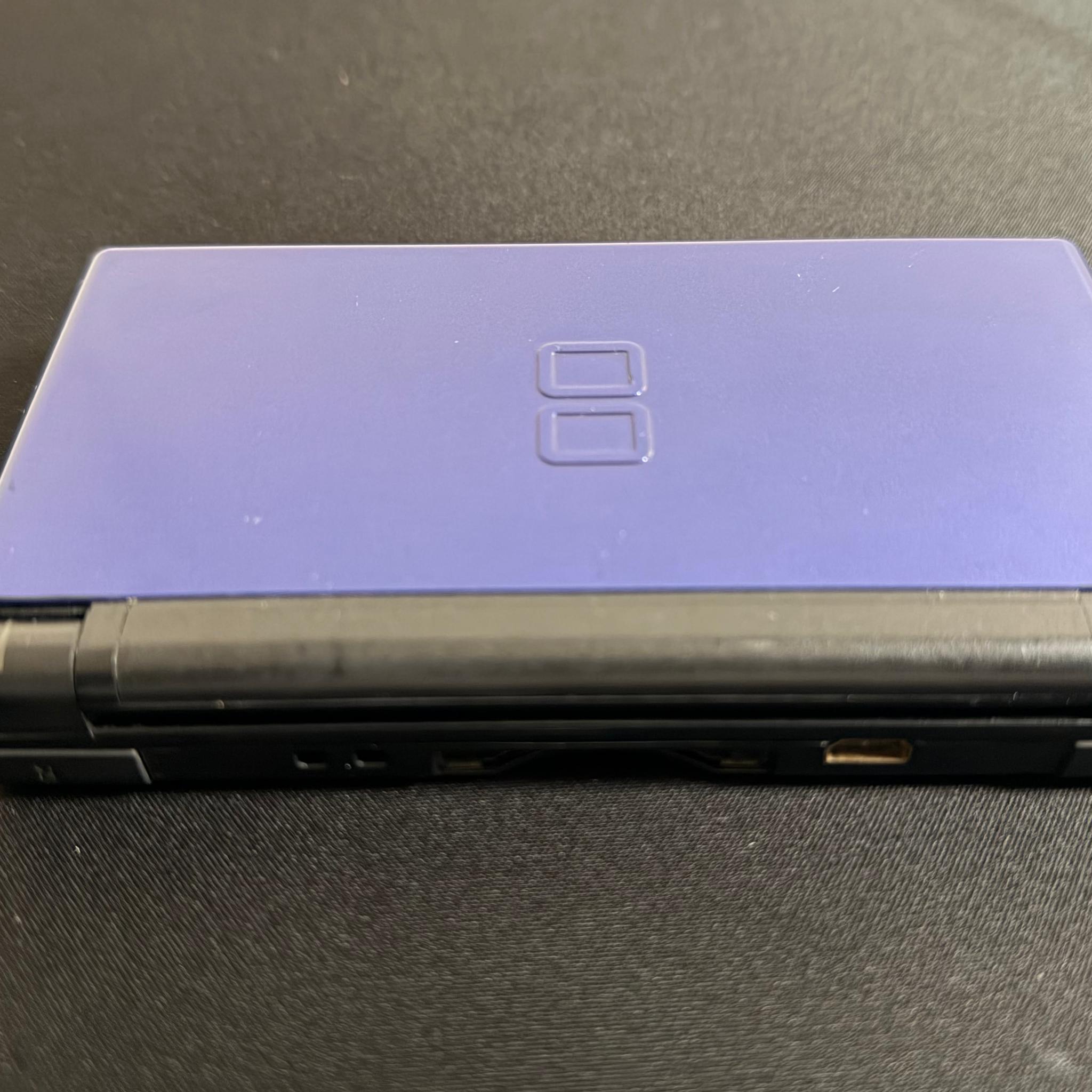 Nintendo DS Lite Handheld System - Blue Cobalt/Black - W/ Stylus & Charger
