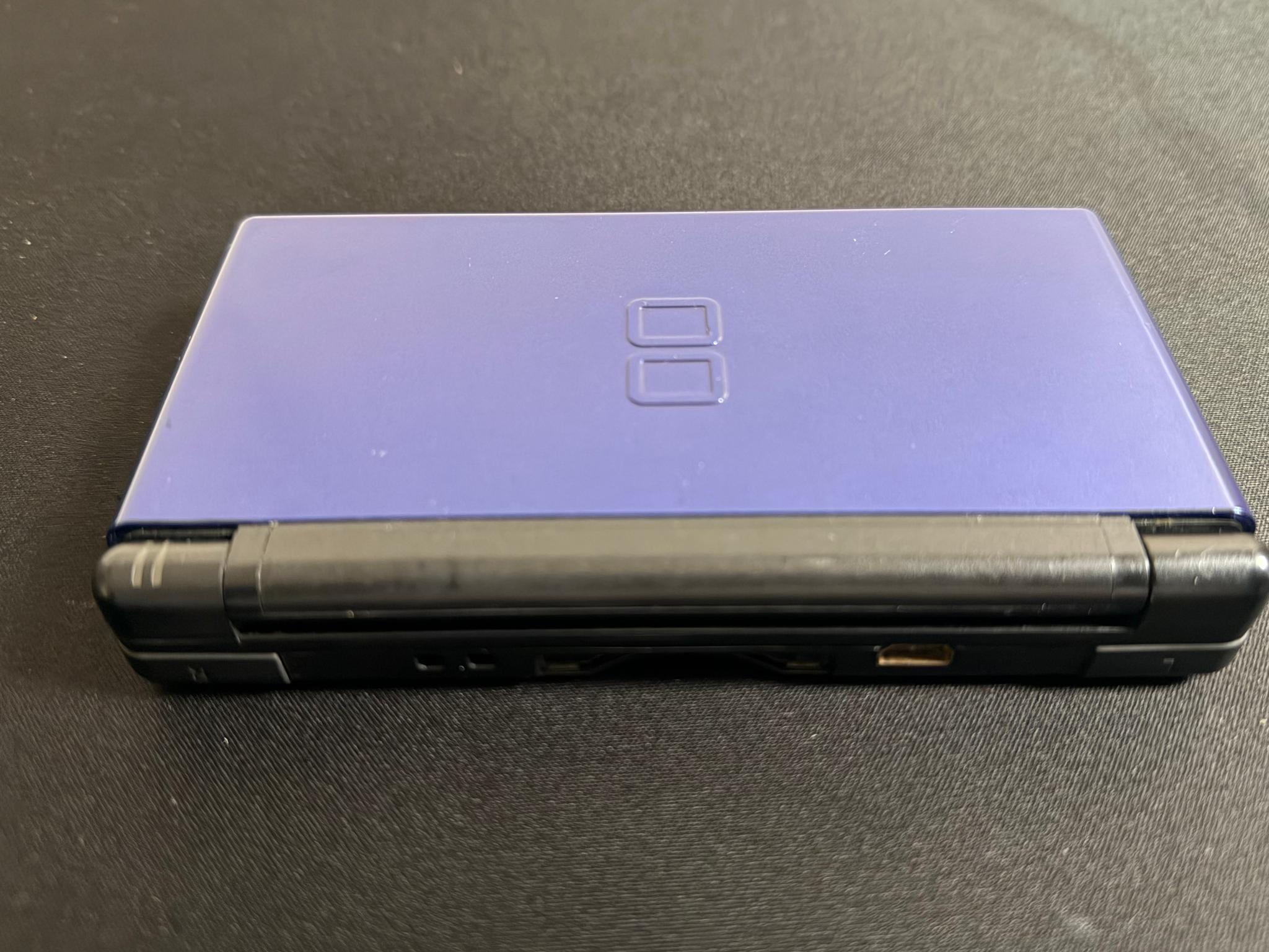 Nintendo DS Lite Handheld System - Blue Cobalt/Black - W/ Stylus & Charger