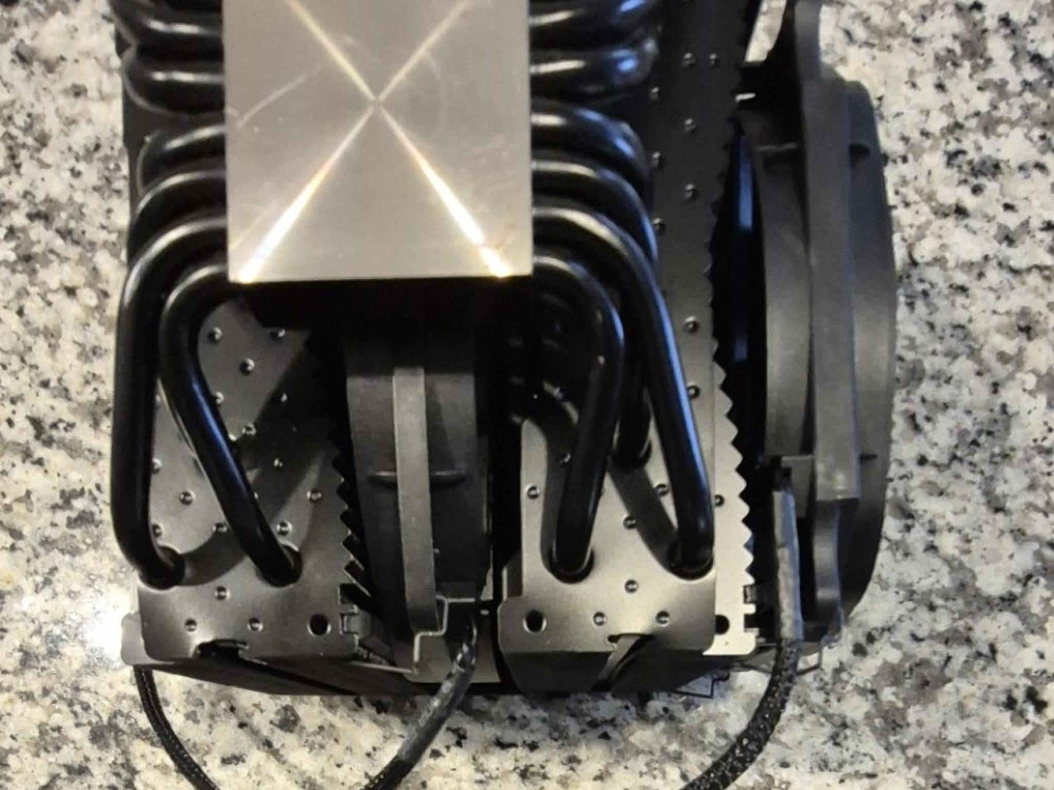 Pre-owned Be Quiet! Dark Rock Pro 4 CPU Air Cooler 250W TDP Dual Fan-Missing Backplate & Accessories