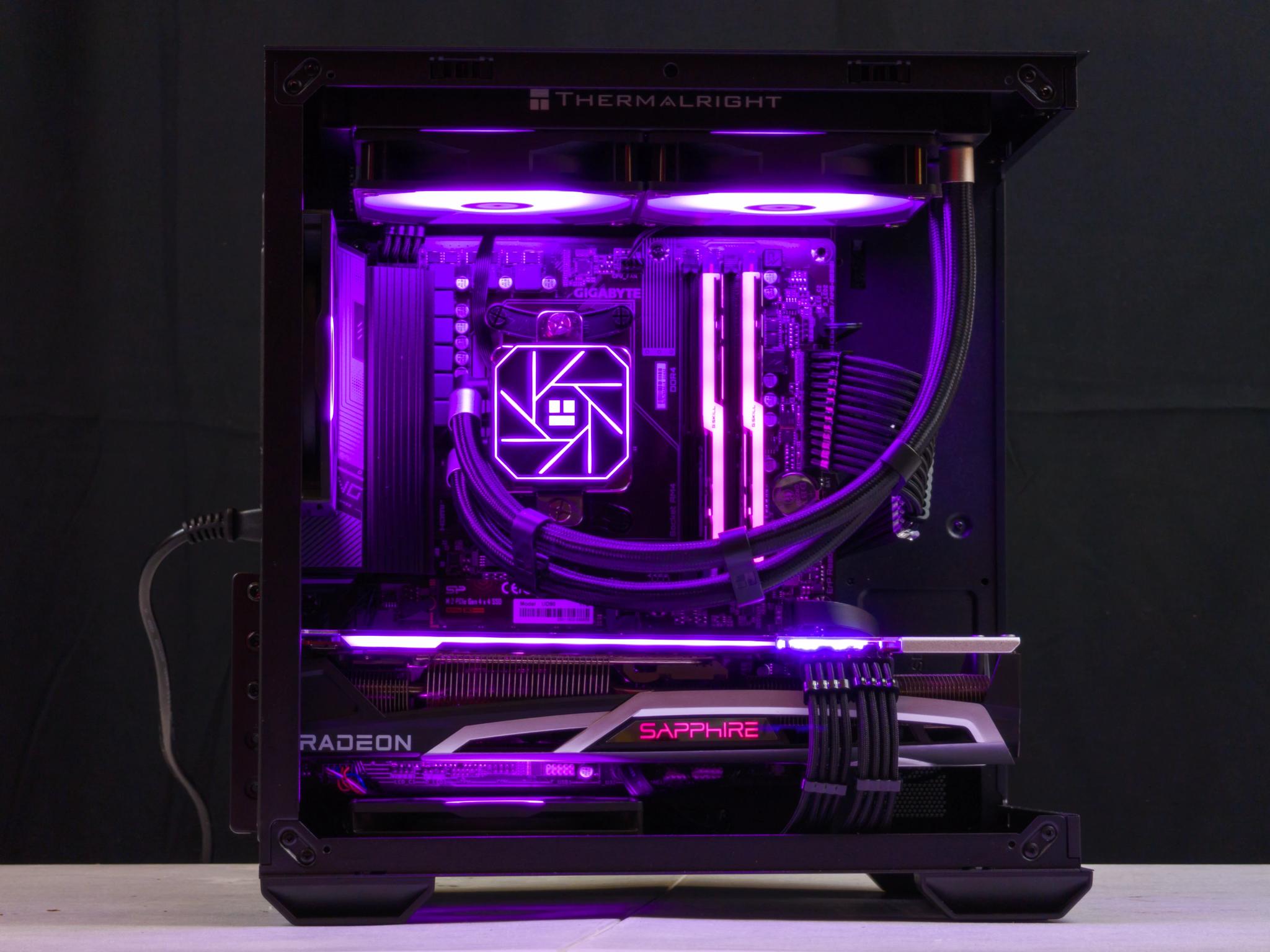 💜🖤 RX 6800 / Ryzen 7 5700X / 32GB Gaming PC 🖤💜