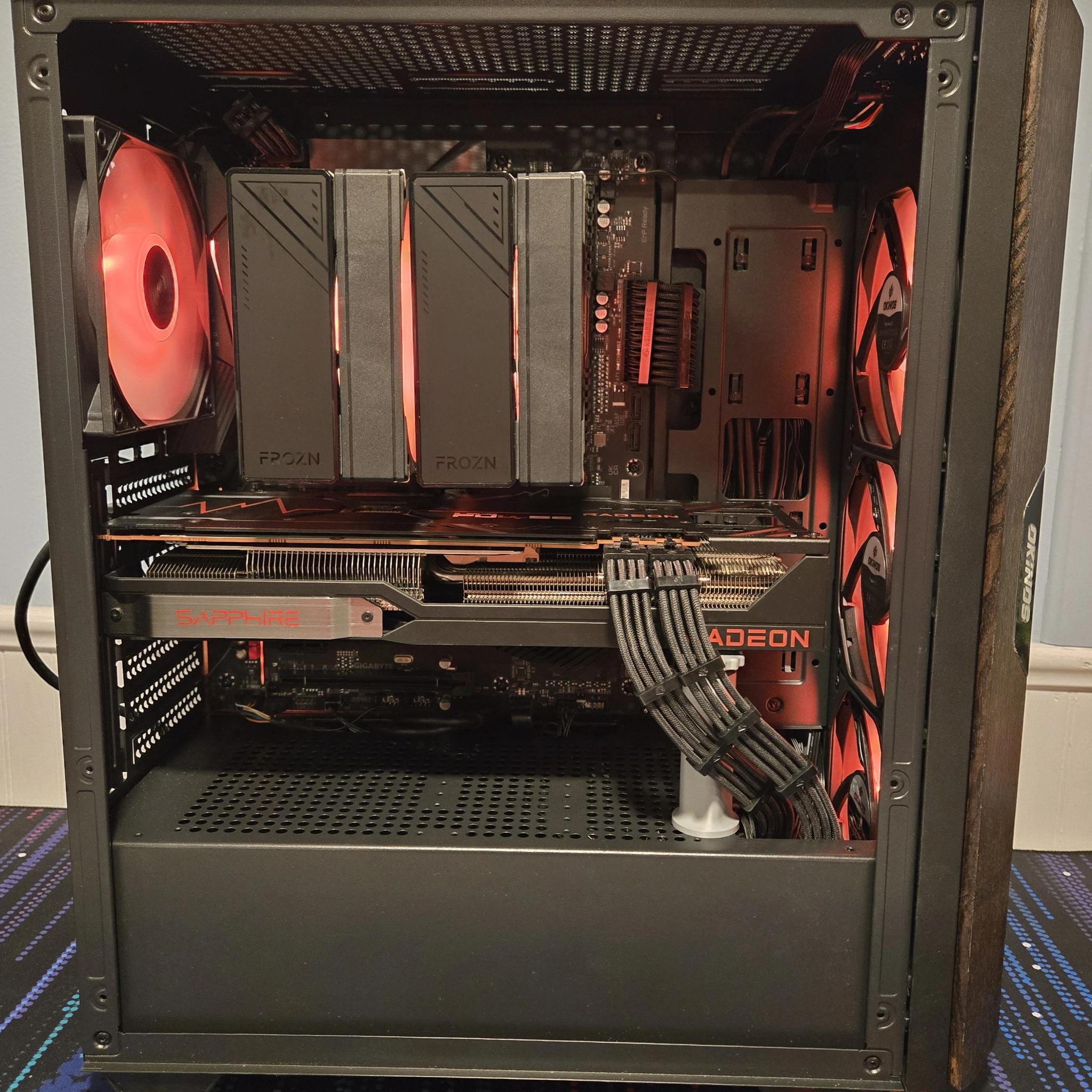 Wood 1440p/4K Gaming PC | Ryzen 7 5700X3D | RX 6800 XT 16GB | 1TB NVMe | 32GB DDR4 | Windows 11 Pro