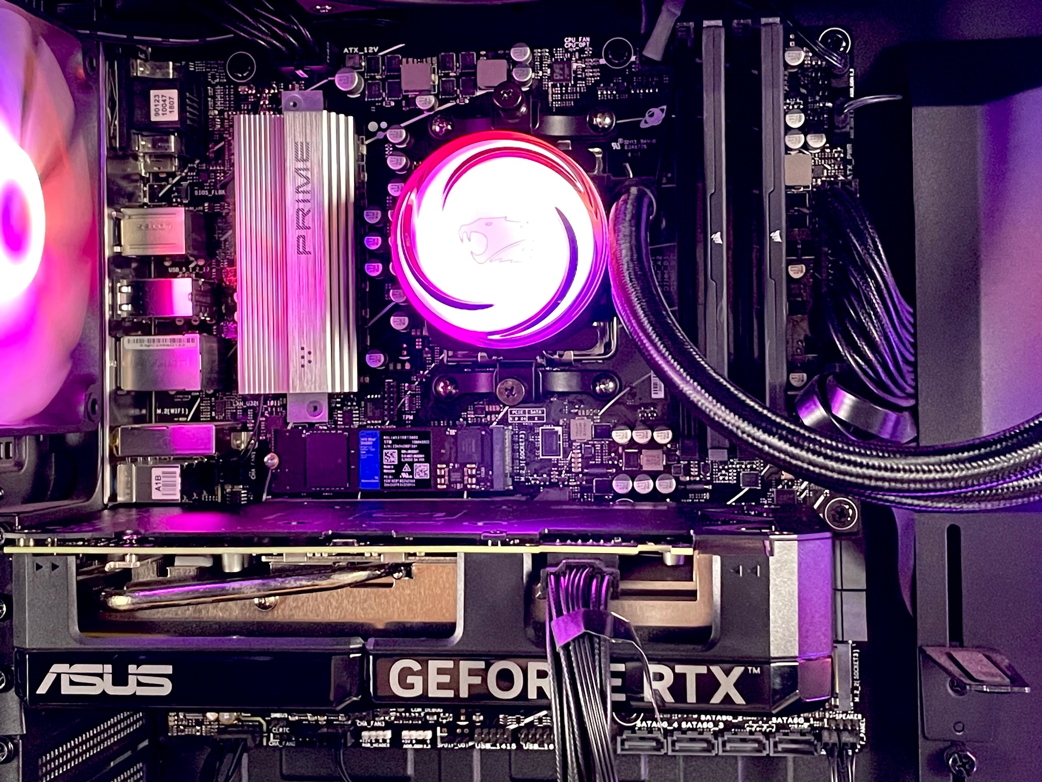 👻 DARKSIDE Gaming PC | RTX 4070 SUPER | Ryzen 5 7600 | 32GB RAM | 1TB SSD | WiFi and BT | FREE SHIP