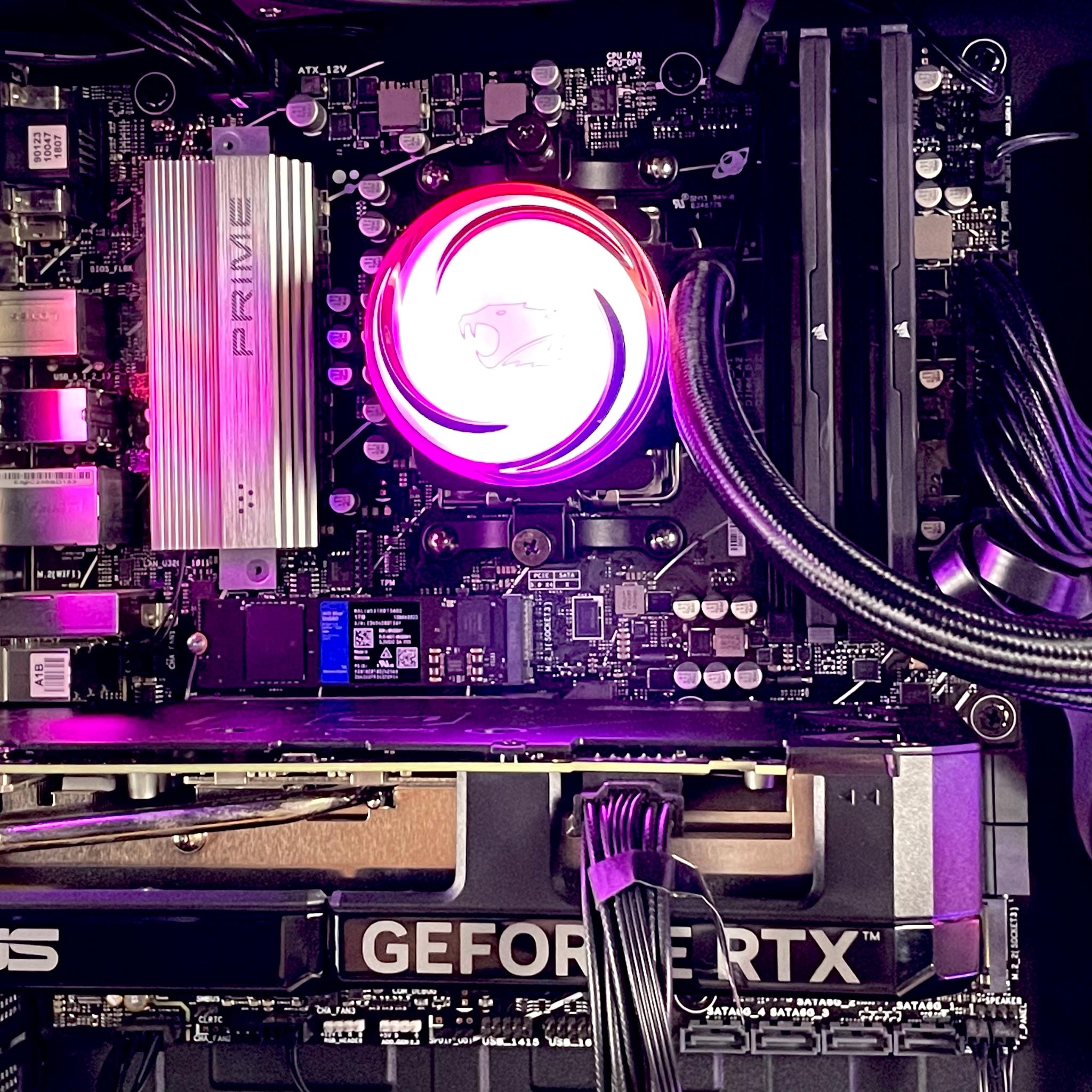 👻 DARKSIDE Gaming PC | RTX 4070 SUPER | Ryzen 5 7600 | 32GB RAM | 1TB SSD | WiFi and BT | FREE SHIP