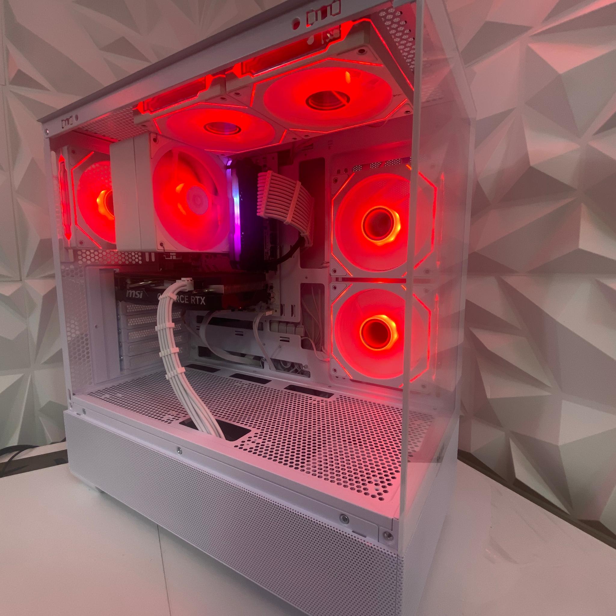 ❄️🧊💎- Whiteout 1440P Gaming PC | RTX 4060 | Ryzen 5 5600X | 32GB RAM | 1TB NVME SSD ❄️🧊💎
