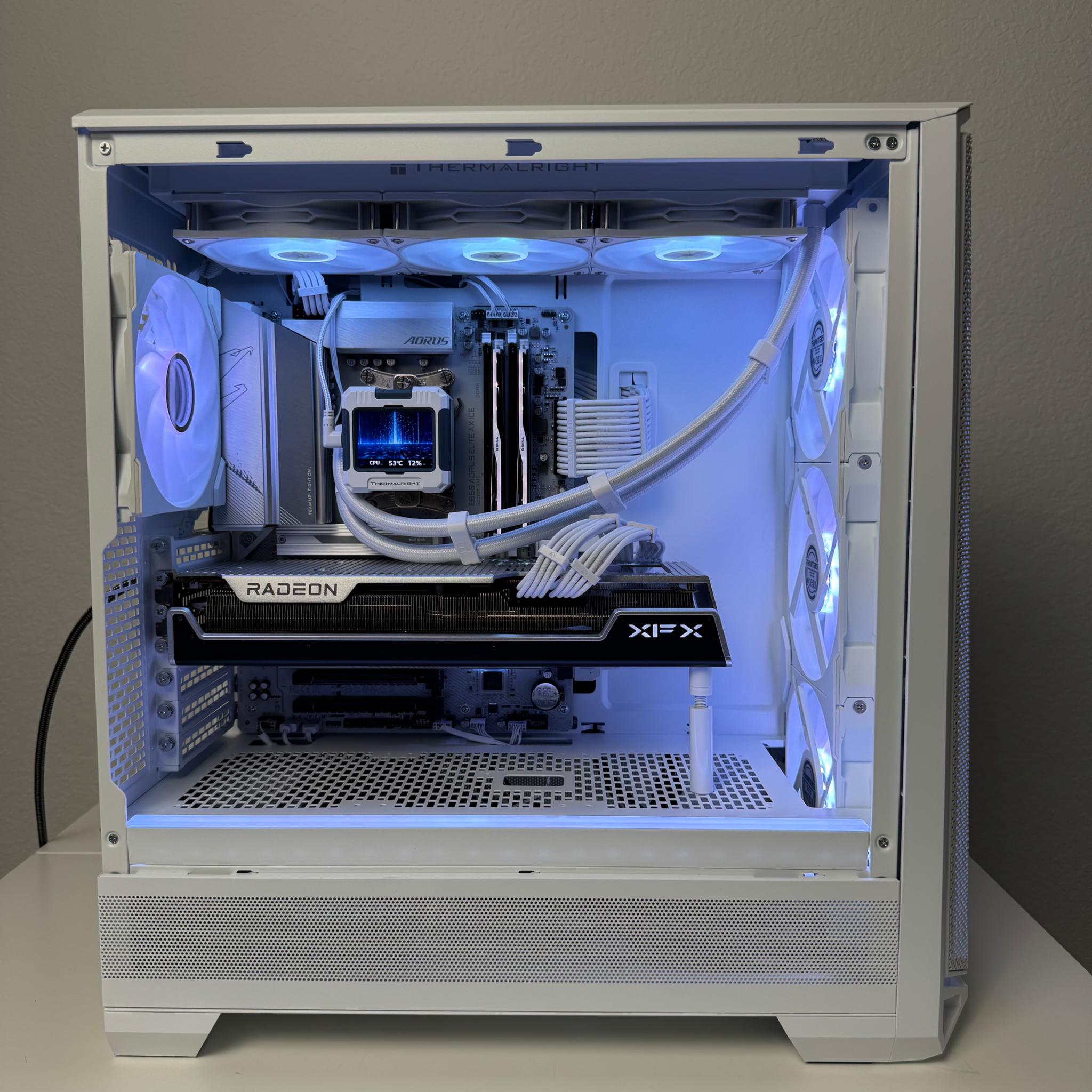 ❄️High-End 1440p/4K Gaming PC AMD Ryzen 7 7700X AMD Radeon RX 7800 XT 32GB DDR5-6000 1TB NVMe Win 11