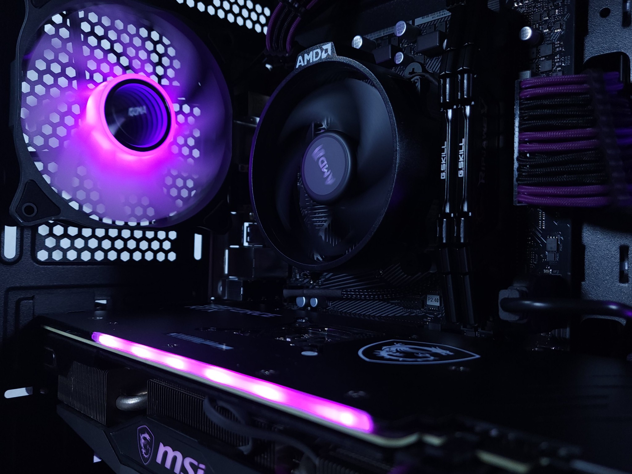 💜RTX 3070 || Ryzen 5 5600GT || 1.5TB SSD* || 16GB 3200MHz || 1080p/1440p Gaming Computer