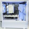 ❄️ Sleek All-White Gaming PC - Intel i3-12100F, GTX 1060, 16GB RAM, ARGB Lighting, 1TB SSD