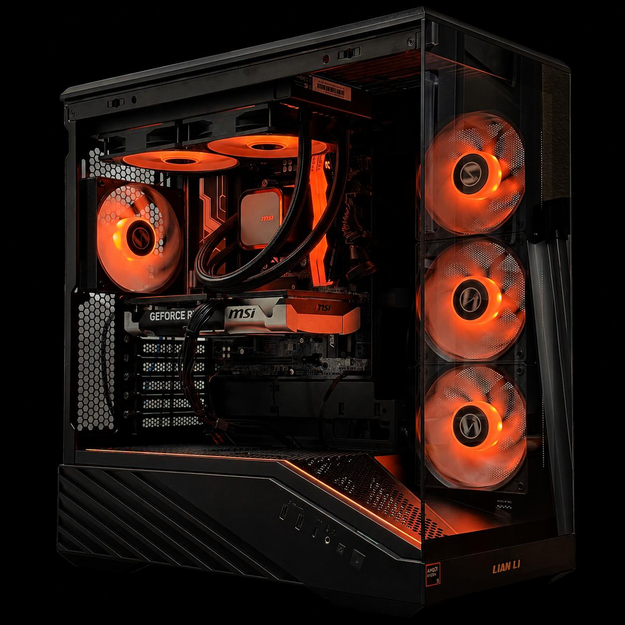 RTX 5060 Ti / 16GB DDR5 Ram / Ryzen 5 9600x / 1TB Samsung ssd / B850 / 1440P/1080P Gaming pc