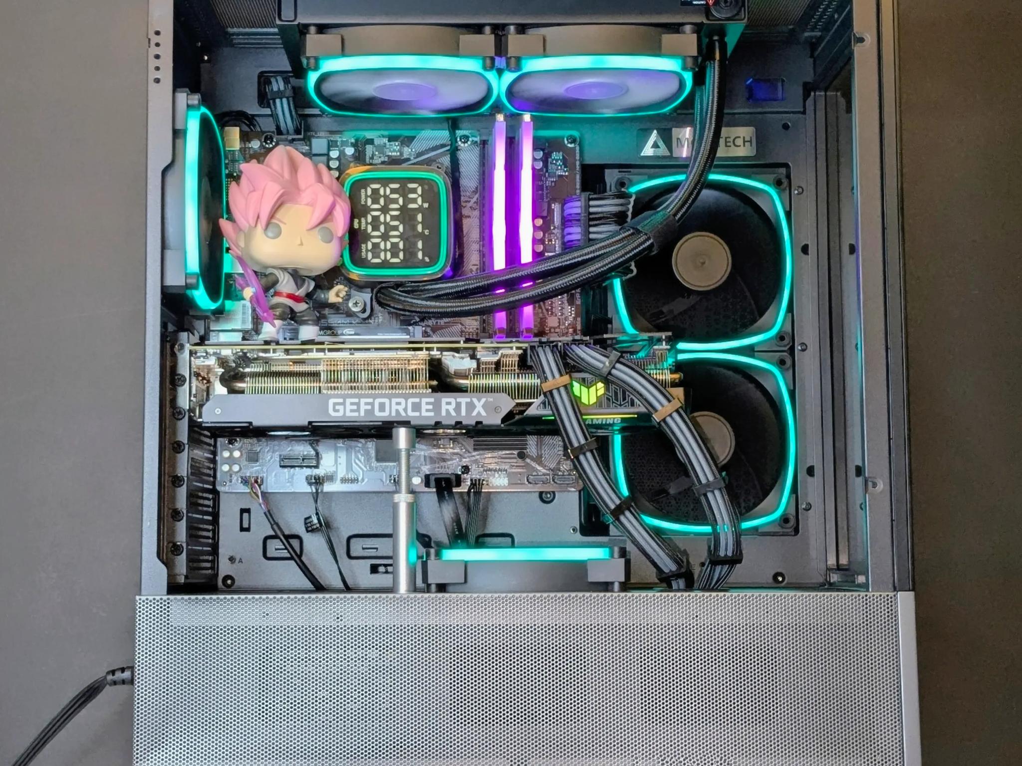 ⚫️Goku Black⚫️1440P Beast⚫️RTX 3070TI⚫️Ryzen 7 5800X⚫️32GB Warhawk RAM⚫️1TB NVMe M.2 SSD⚫️Windows 11