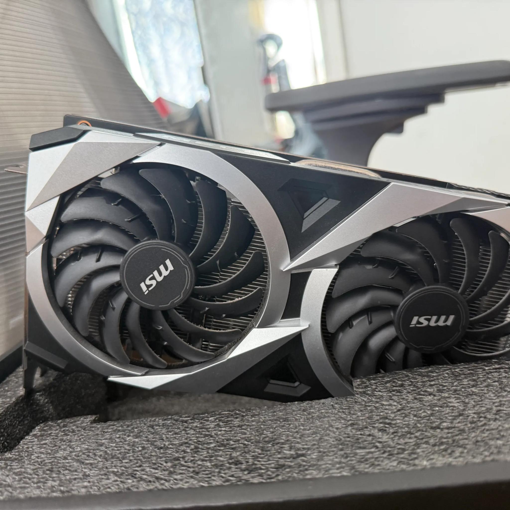 USED MSI Mech Radeon RX 6750 XT 12GB GDDR6 PCI Express 4.0 ATX Video Card RX 6750 XT MECH 2X 12G V1