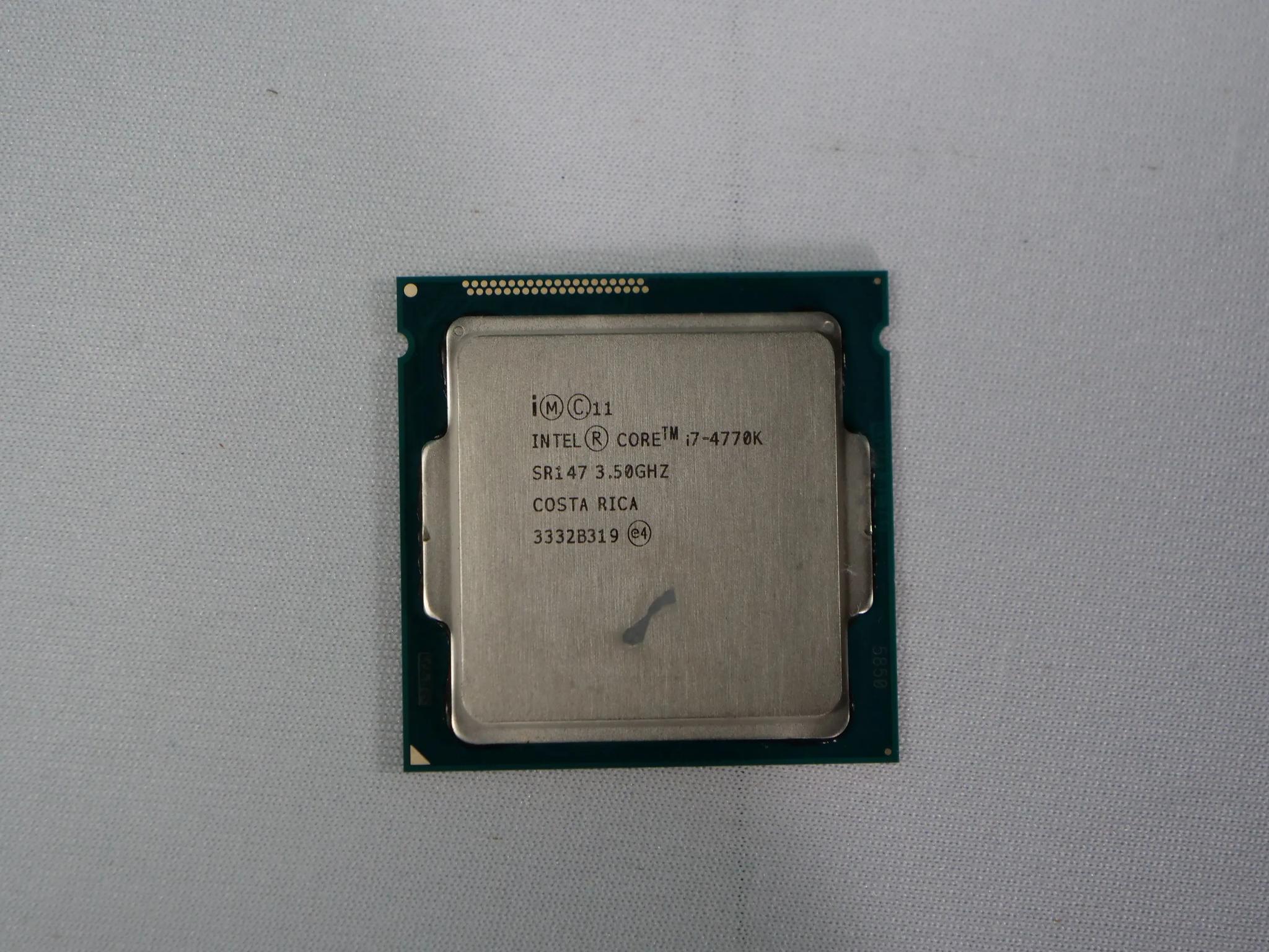 i7 4770k CPU