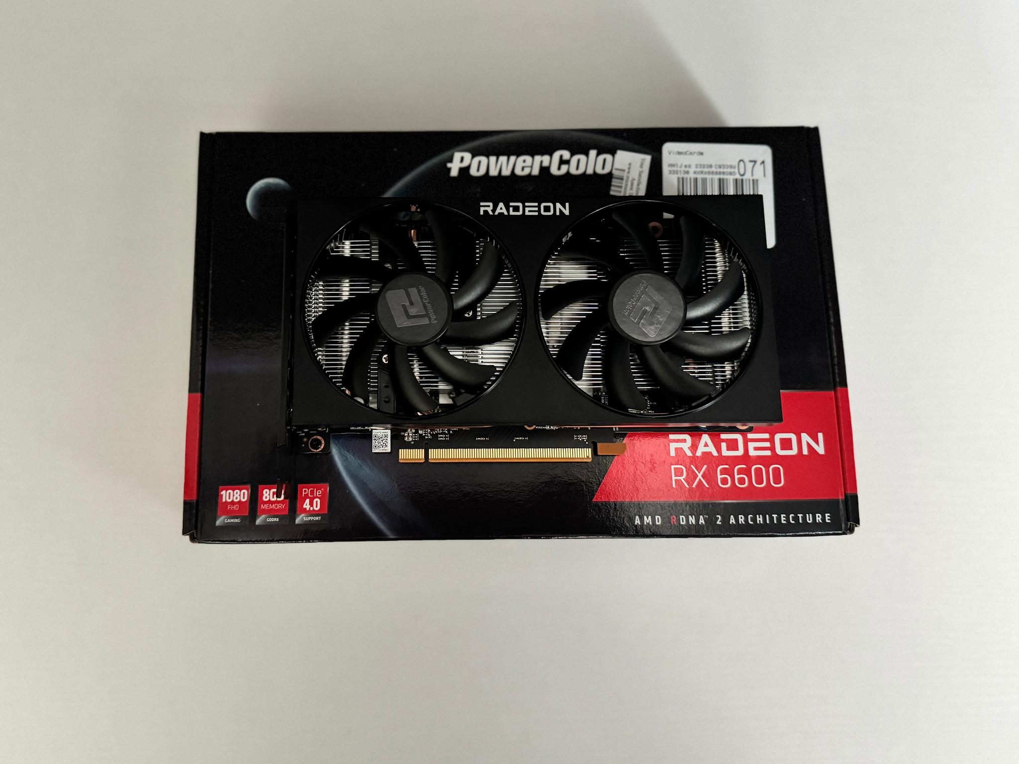 BRAND NEW PowerColor RX6600 8GB
