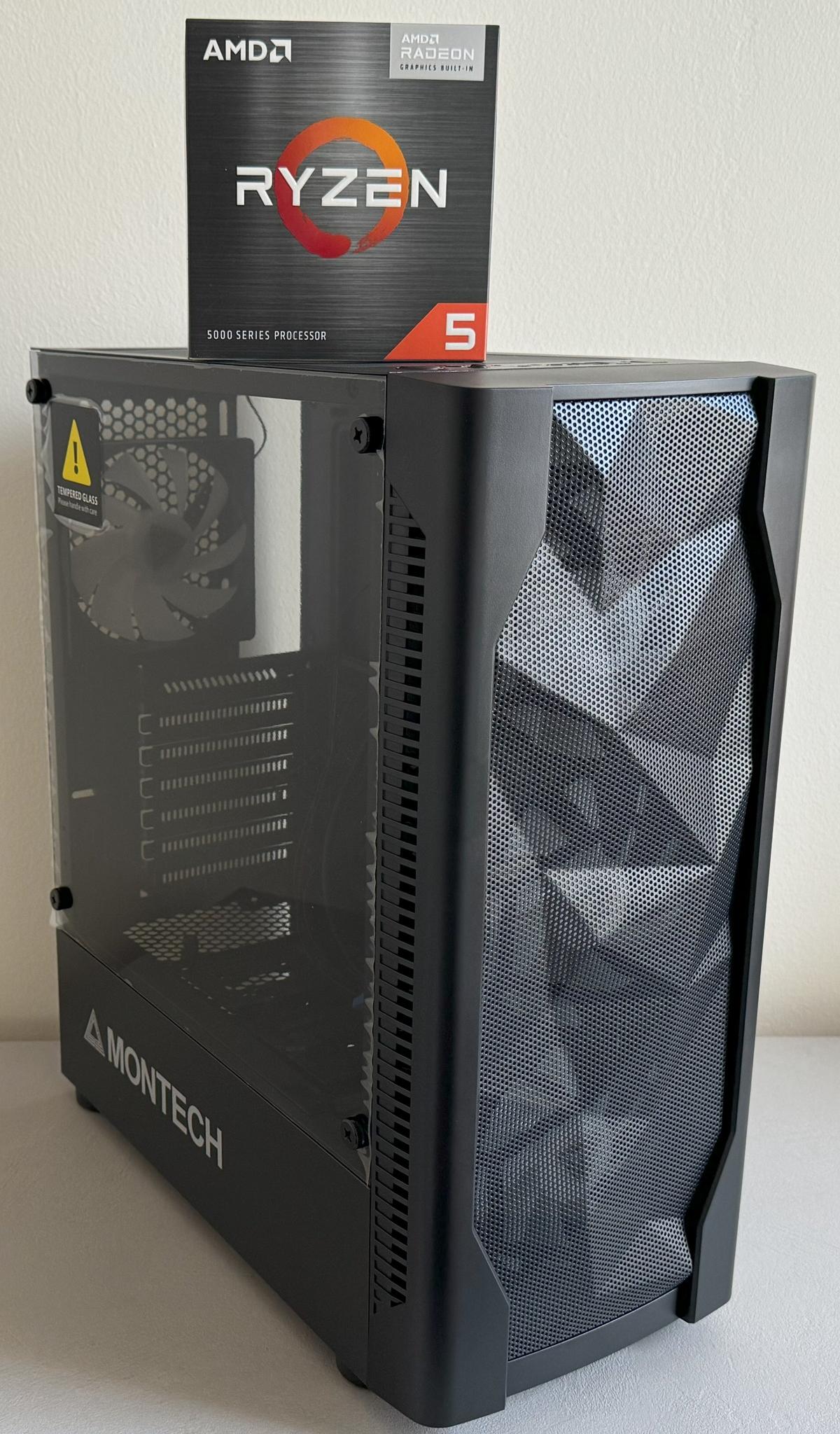 AMD Ryzen 5 5600GT Gaming PC ASUS TUF B550-PLUS Radeon Vega 7 Graphics 16GB DDR4 512GB SSD EVGA 600W