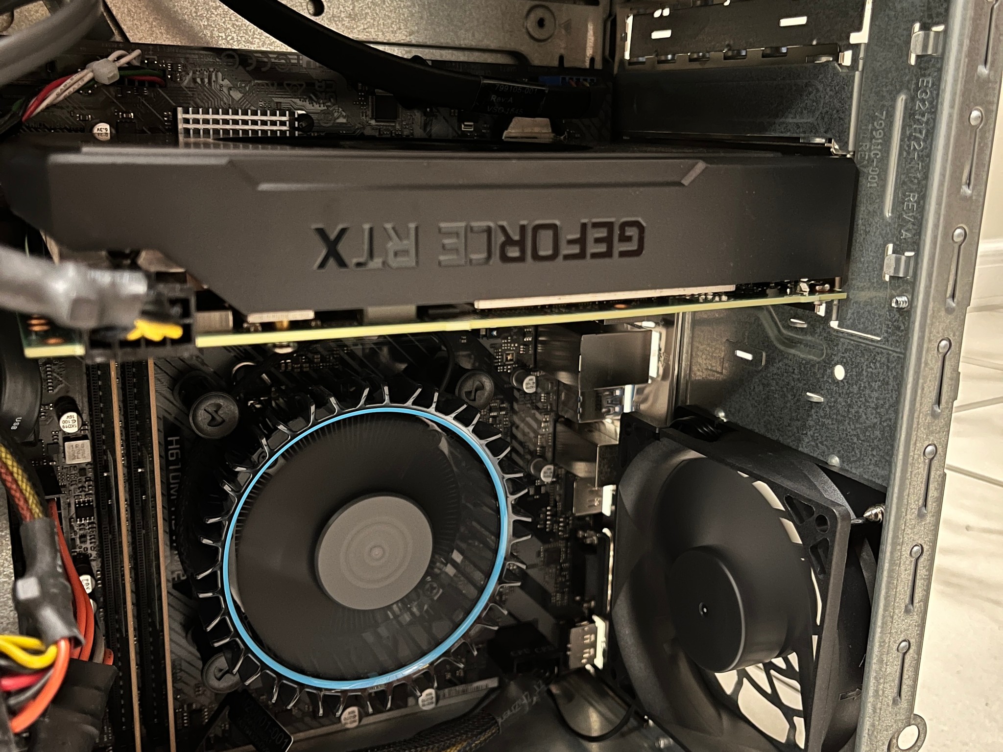 NVIDIA RTX 2060 SUPER, Intel Core i3-12100, 16GB RAM, 500GB SSD - Sleeper Gaming PC w/ Wi-Fi & BT