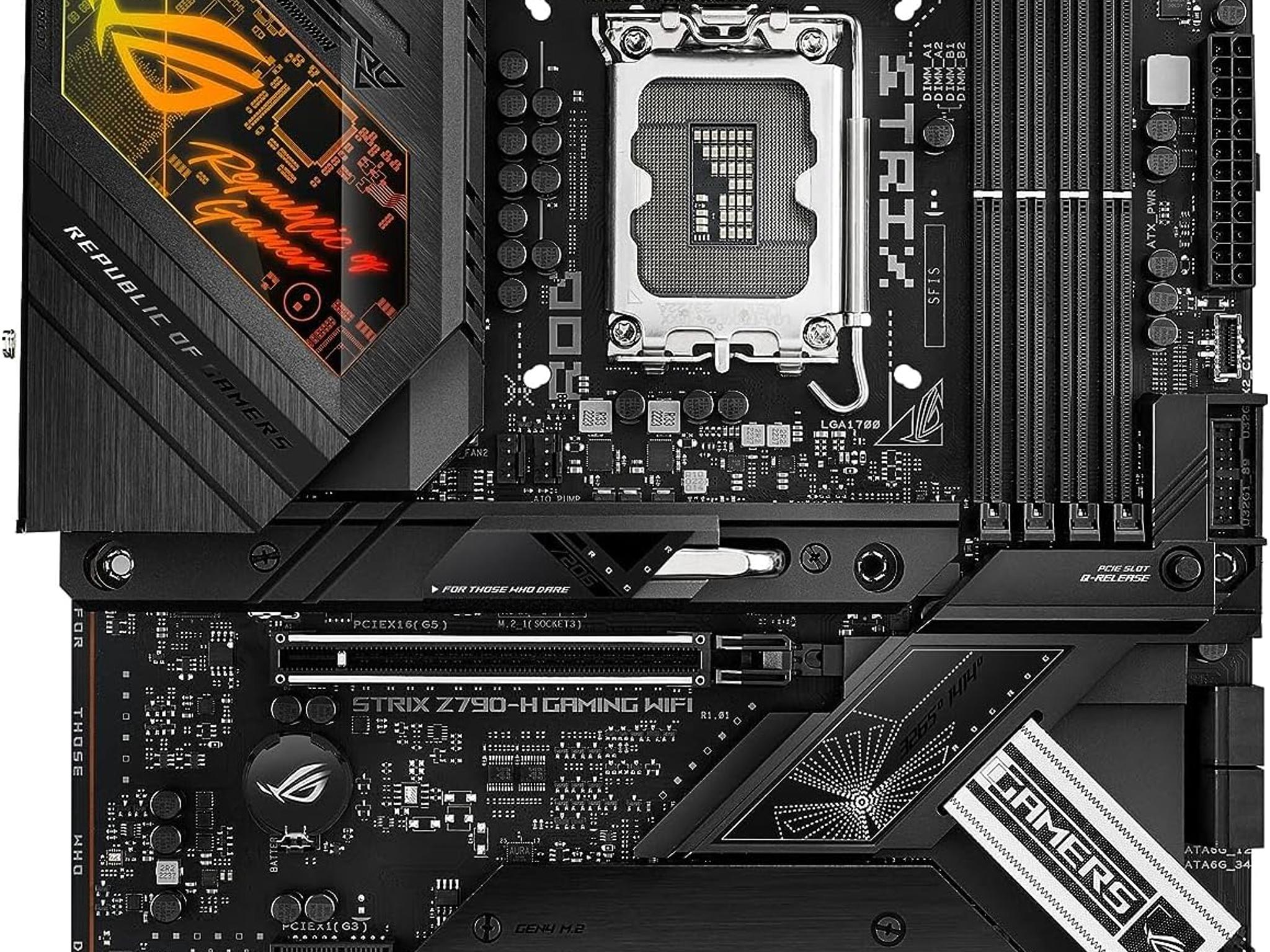 ASUS ROG STRIX Z790-H GAMING WIFI Intel Z790 LGA 1700 ATX DDR5 Motherboard
