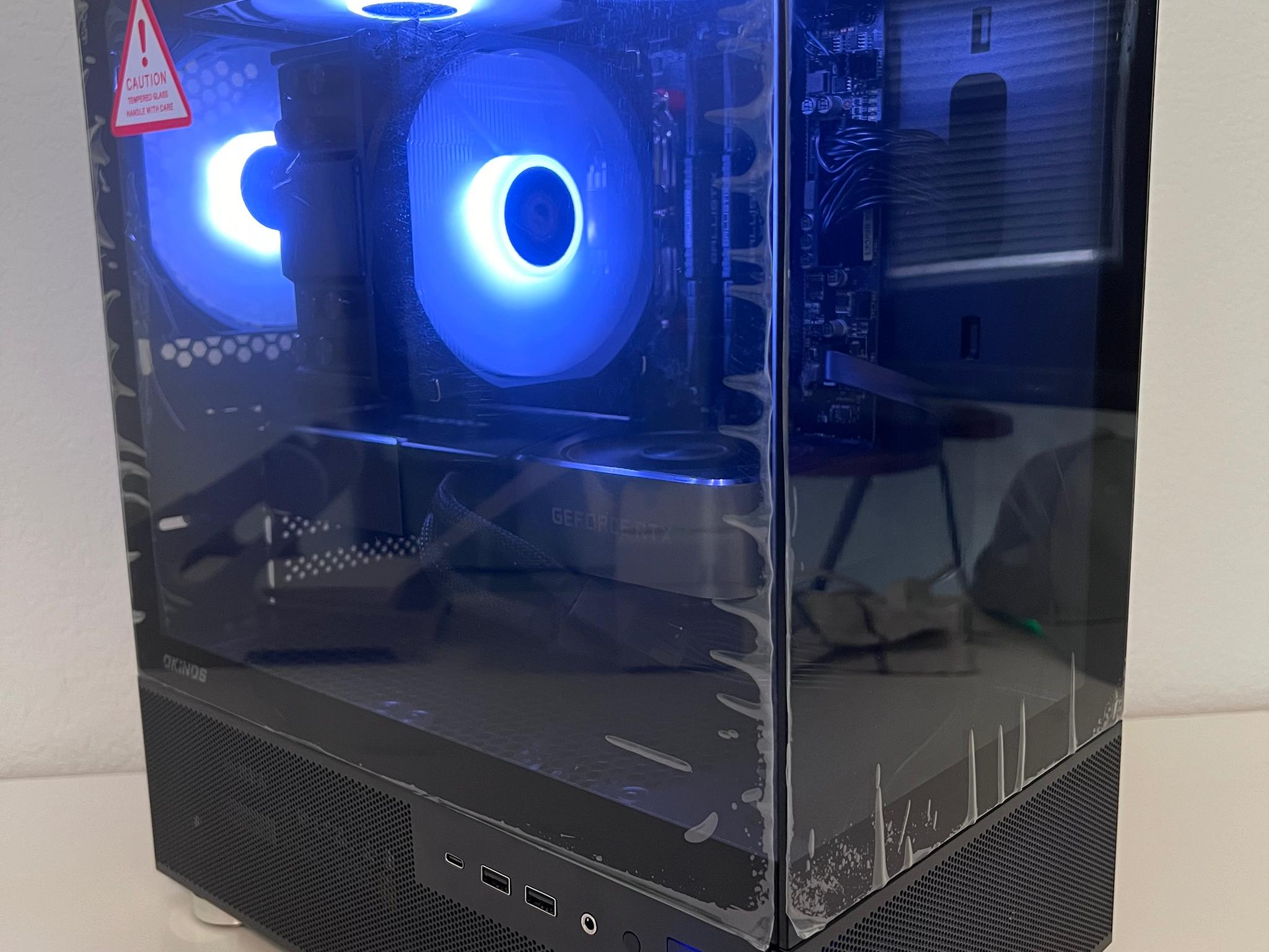 Gaming PC RTX 3070 Ti Ryzen 5 5600x USB c Free Shipping
