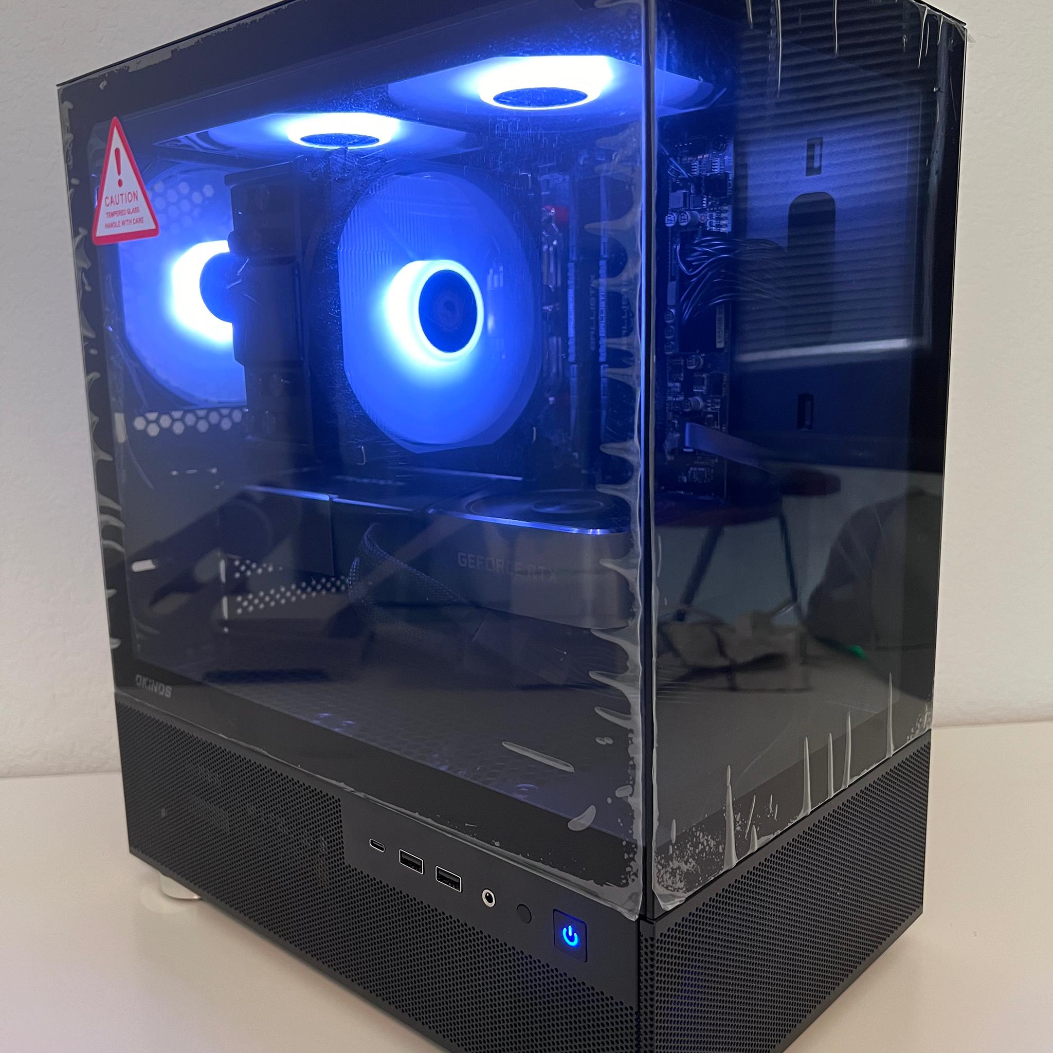Gaming PC RTX 3070 Ti Ryzen 5 5600x USB c Free Shipping