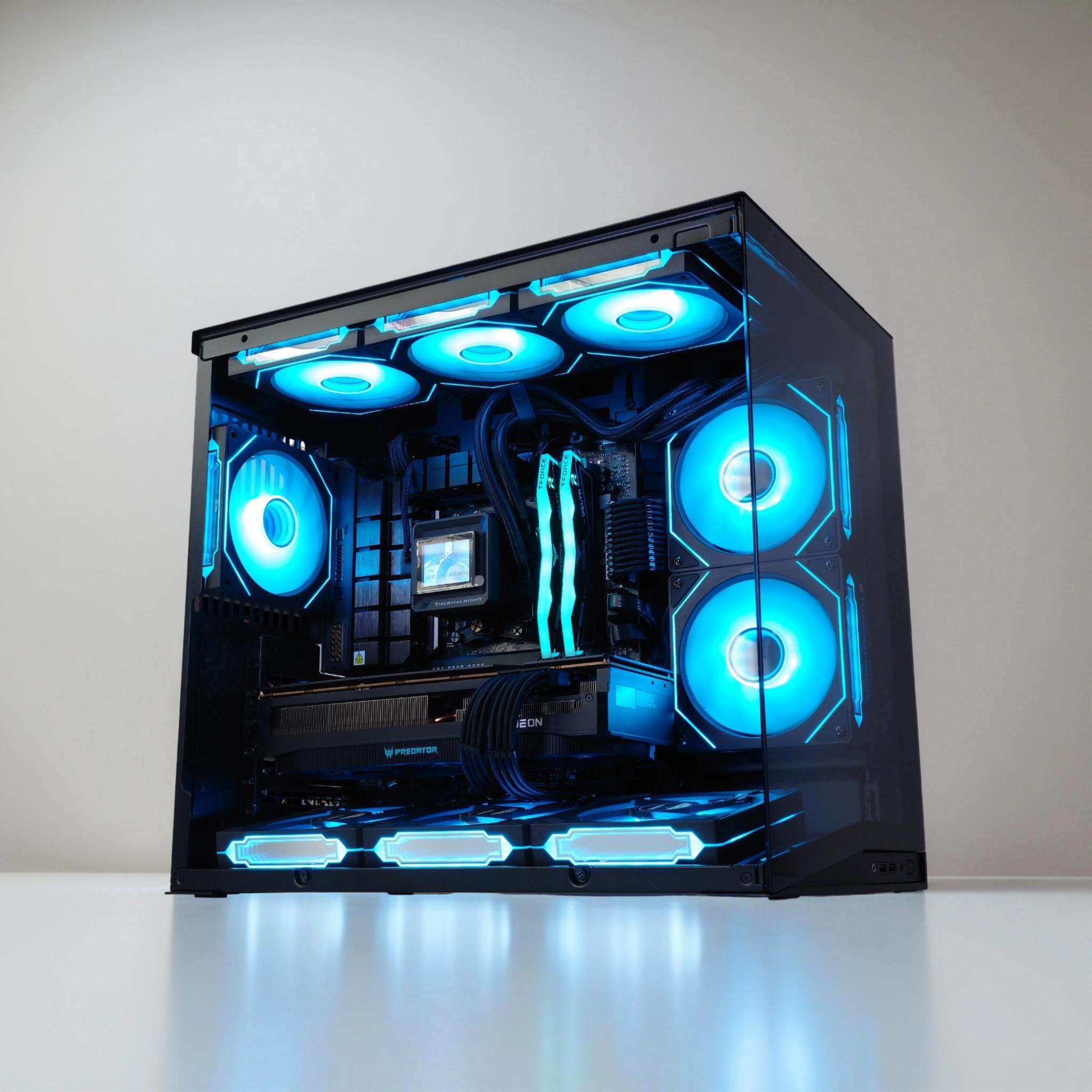 ⭐🩷 Darkstar◼️AMD RX 9070 XT 16GB◼️AMD Ryzen 7 9700X◼️32GB DDR5◼️1TB NVME