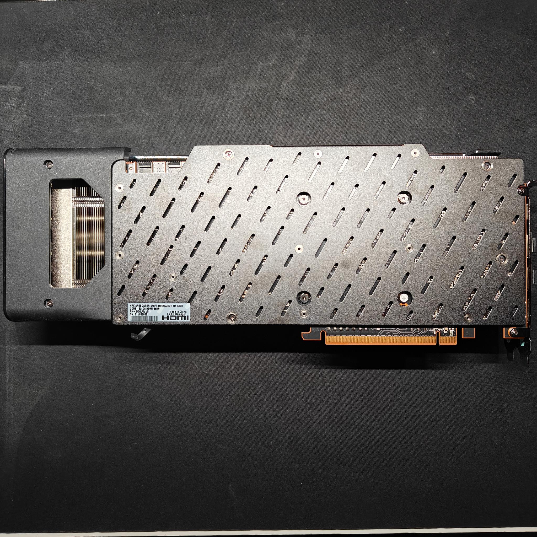 XFX SPEEDSTER SWFT 319 AMD Radeon RX 6800 CORE Gaming 16GB GDDR6 Graphics Card