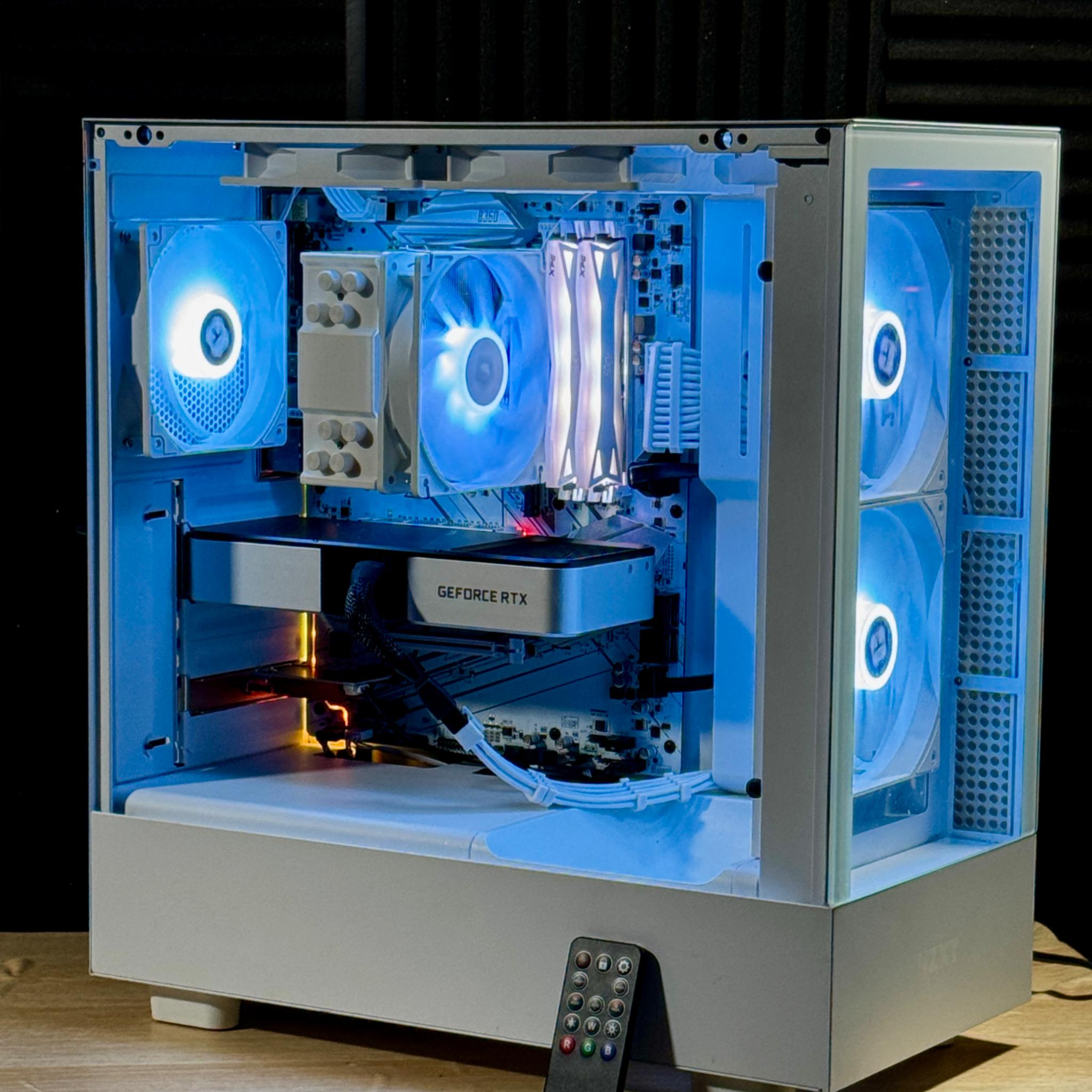 🔥⚪️ RTX 3060Ti | i7 8700K | 16GB DDR4 \ 500GB SSD | WiFi + BT